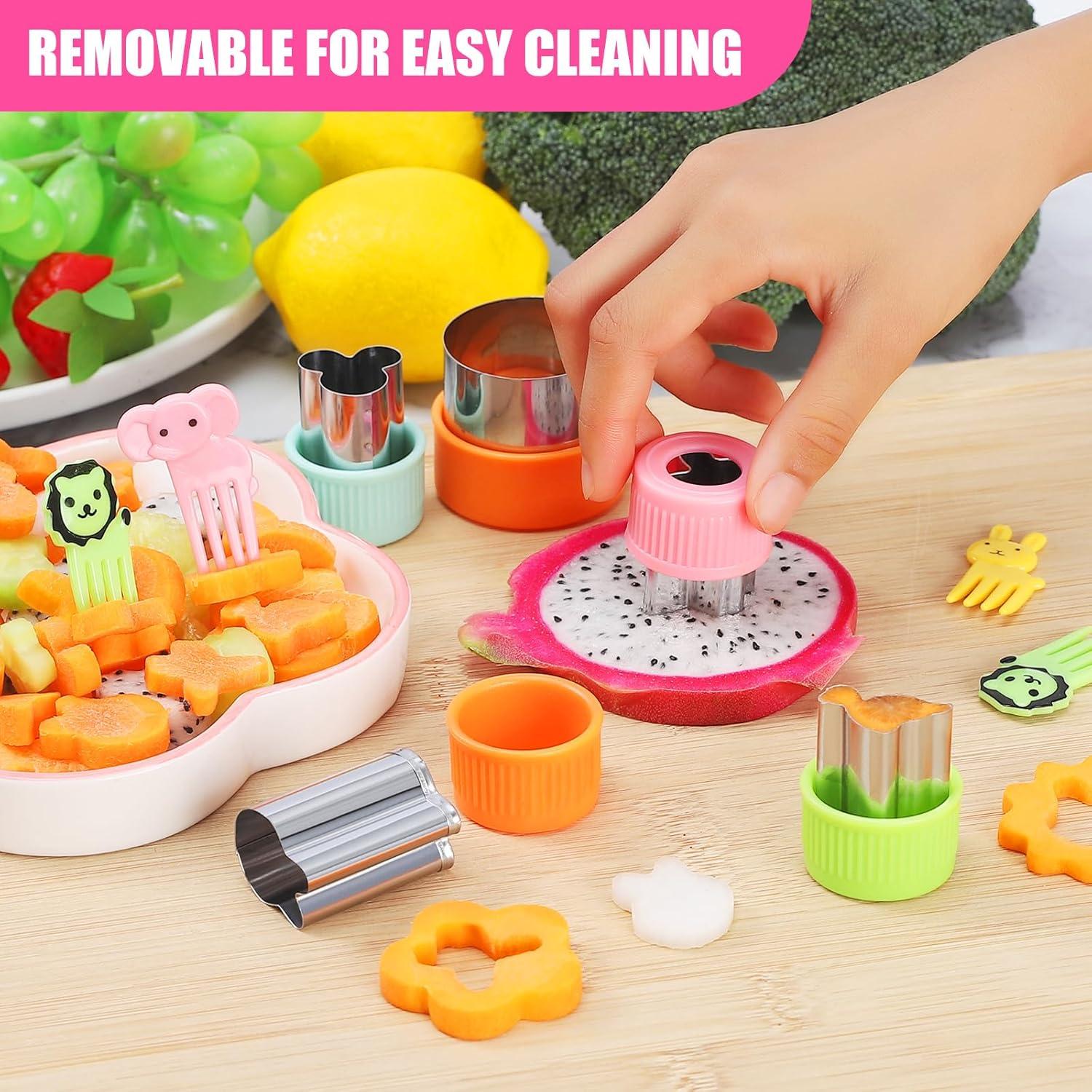 Juego de 24 Cortadores de Verduras Sykuduerly Animales