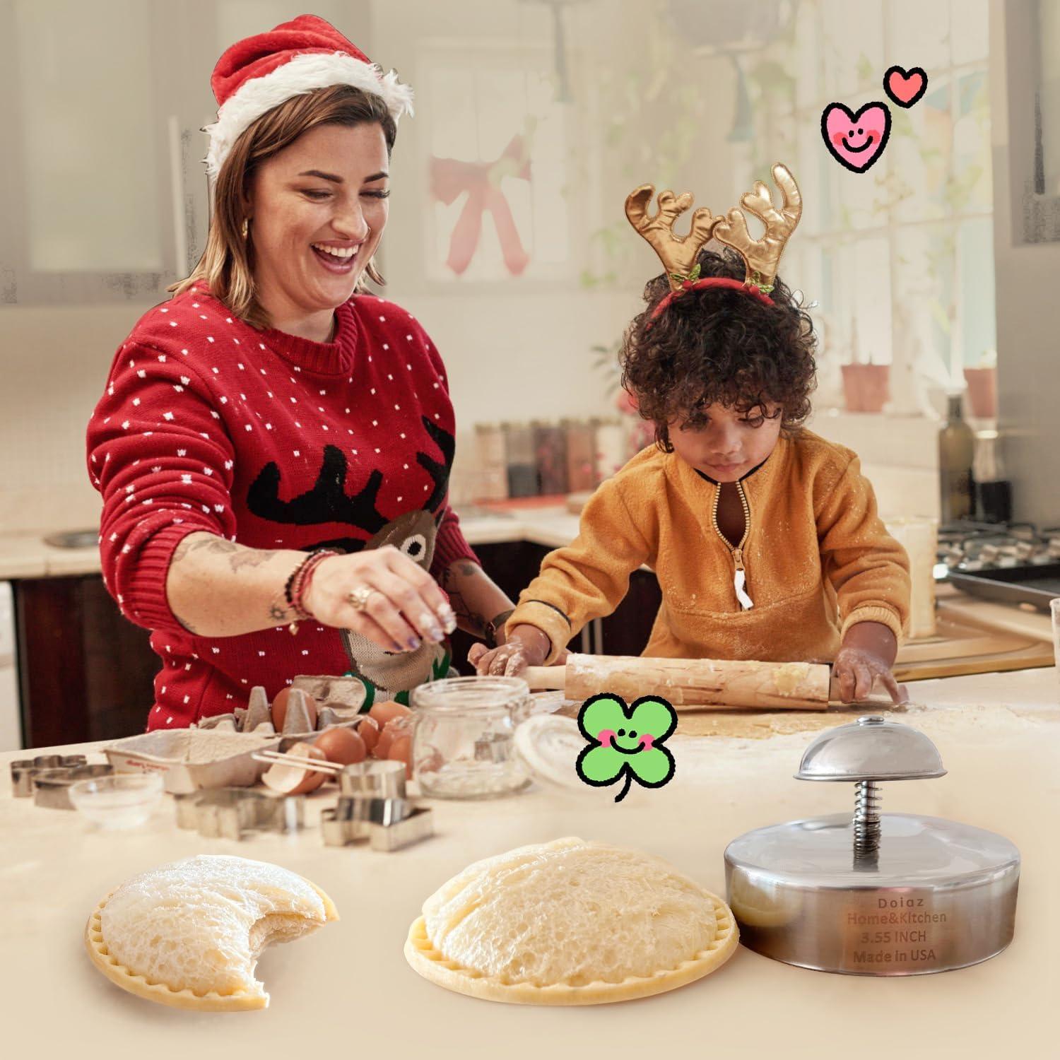 Cortador y Sellador de Sándwiches Doiaz Acero Inoxidable 9 cm