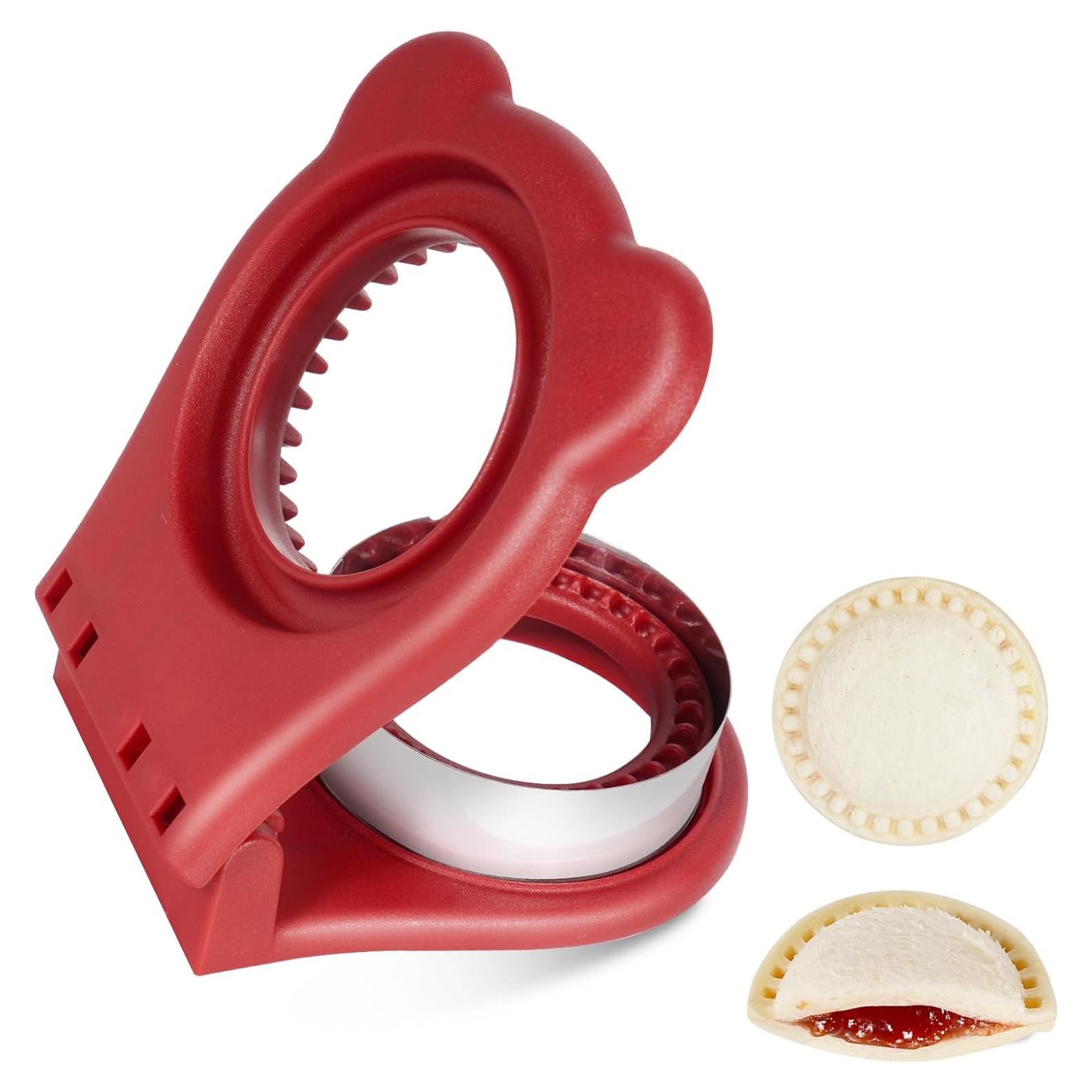 Cortador y Sellador de Sándwich Jsroroda 10 cm Rojo BPA Free
