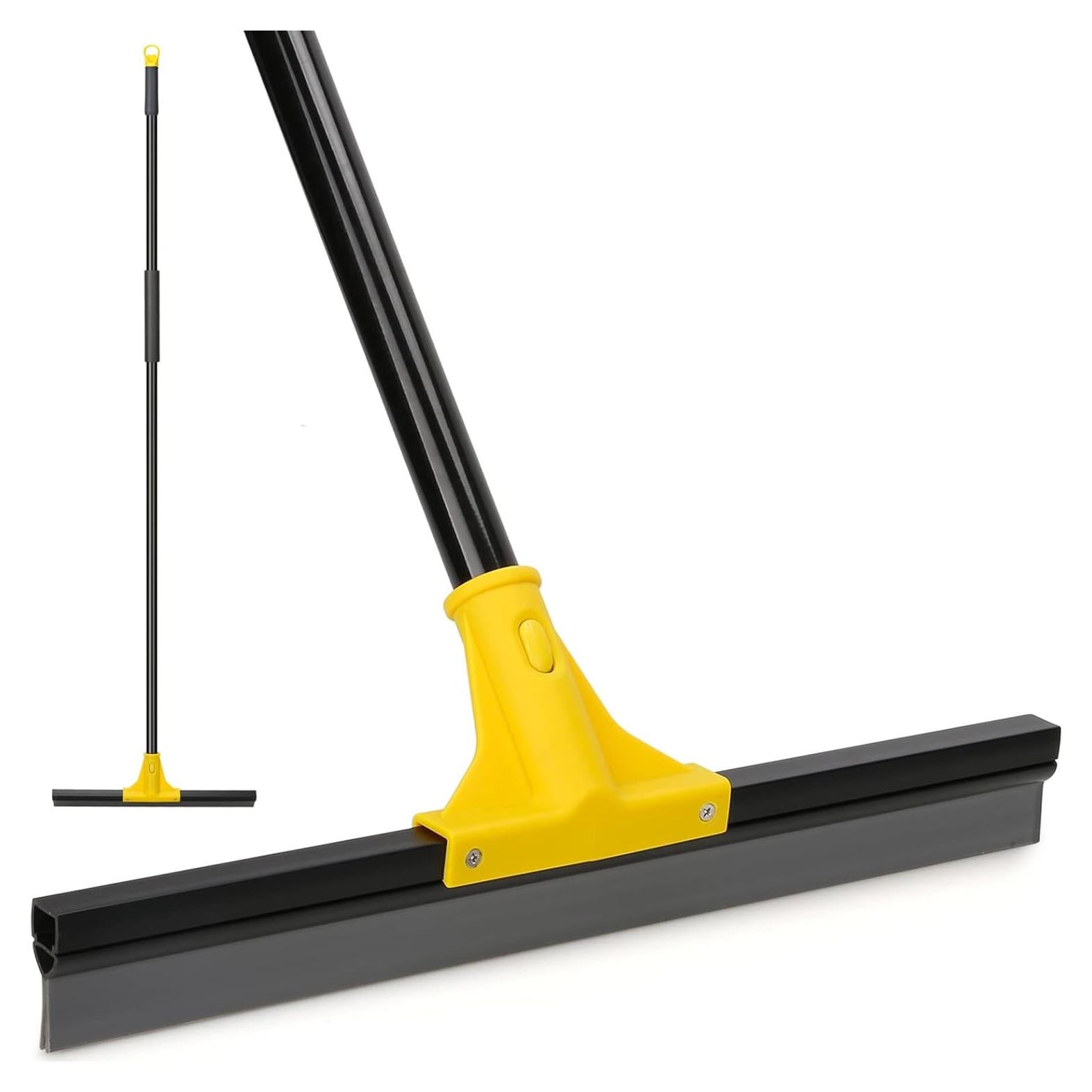 Escobilla de goma KeFanta 45.72 cm con mango ajustable 158.75 cm