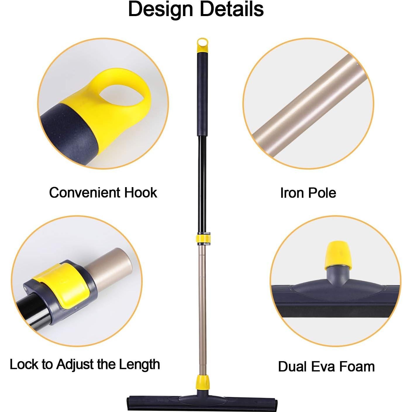 Raspador de Suelos Yocada Ajustable Telescópico 43 cm