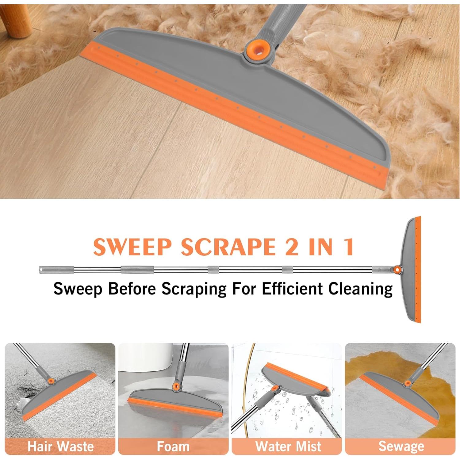 Escoba Mágica Multifuncional Nacena 137 cm Silicona