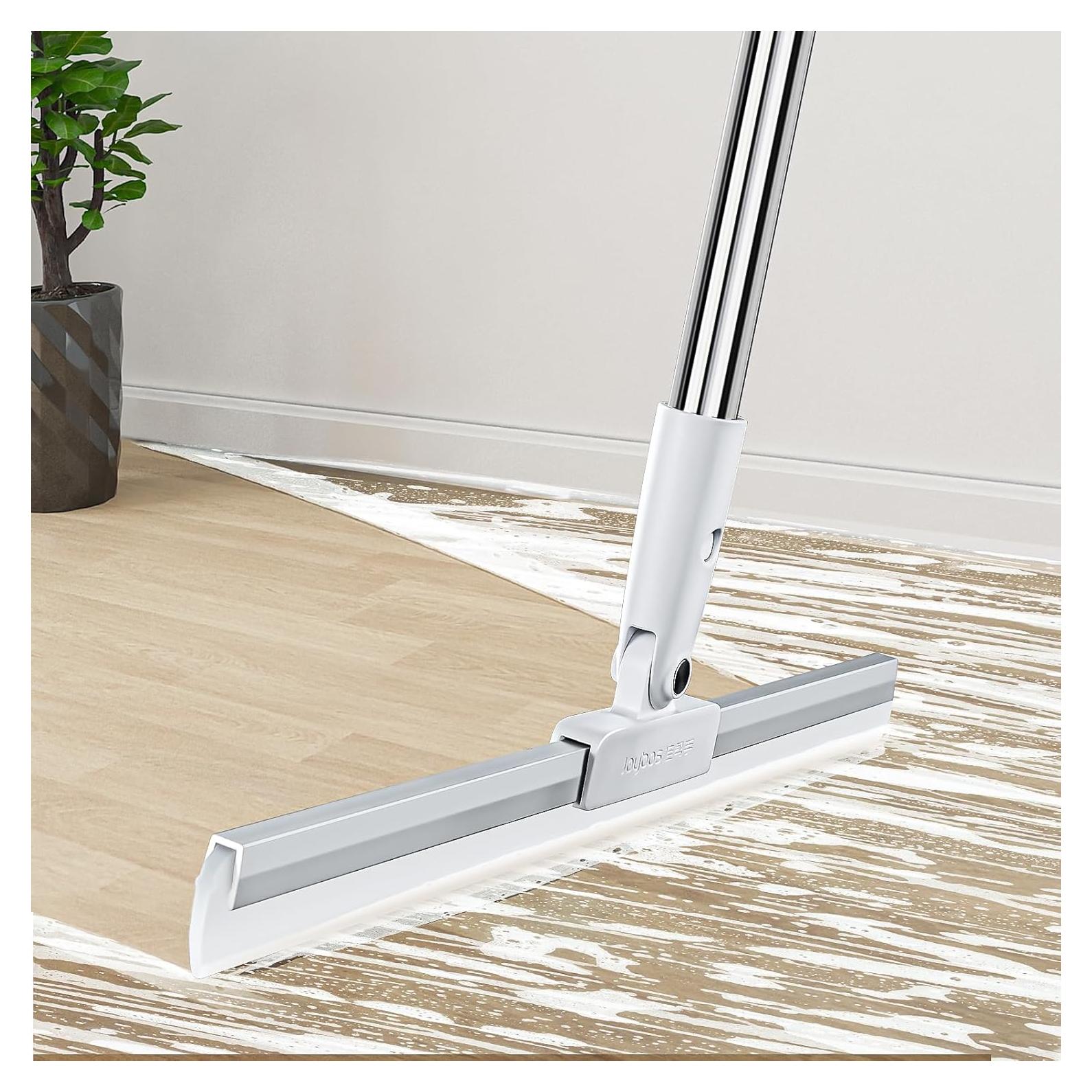 Escoba de goma JOYBOS 62 cm ajustable para limpieza