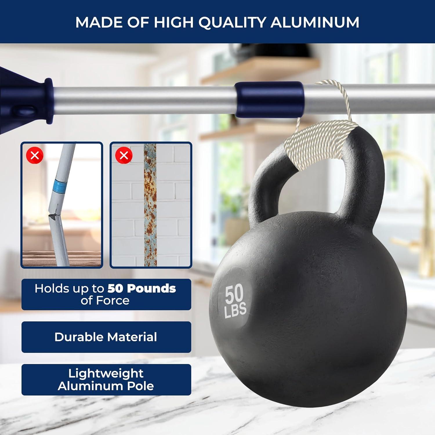 Raspador de Piso DSV Estándar 44.5 cm con Mango 157.5 cm