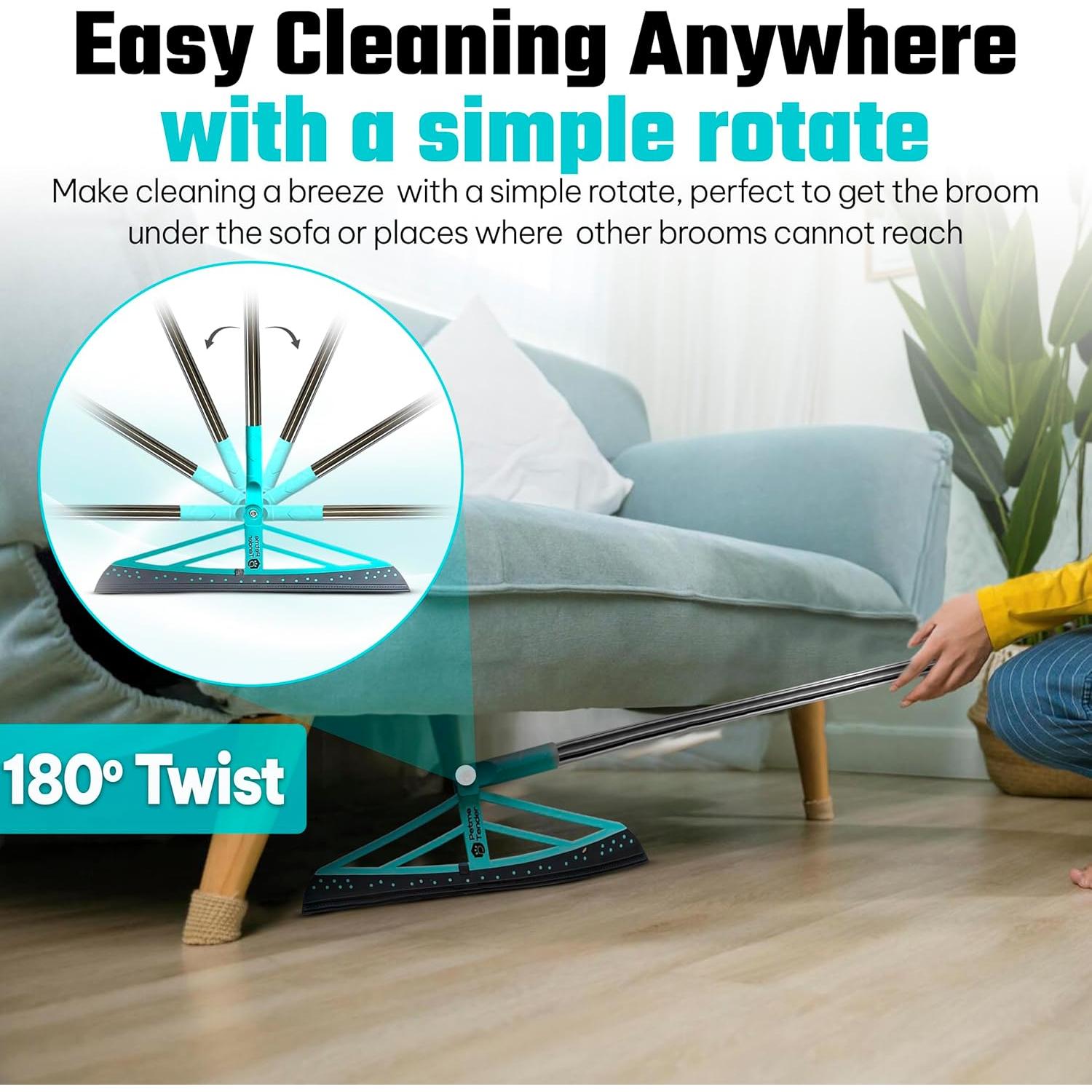 Escoba Mágica Petme Tender para Pelo de Mascotas 127 cm