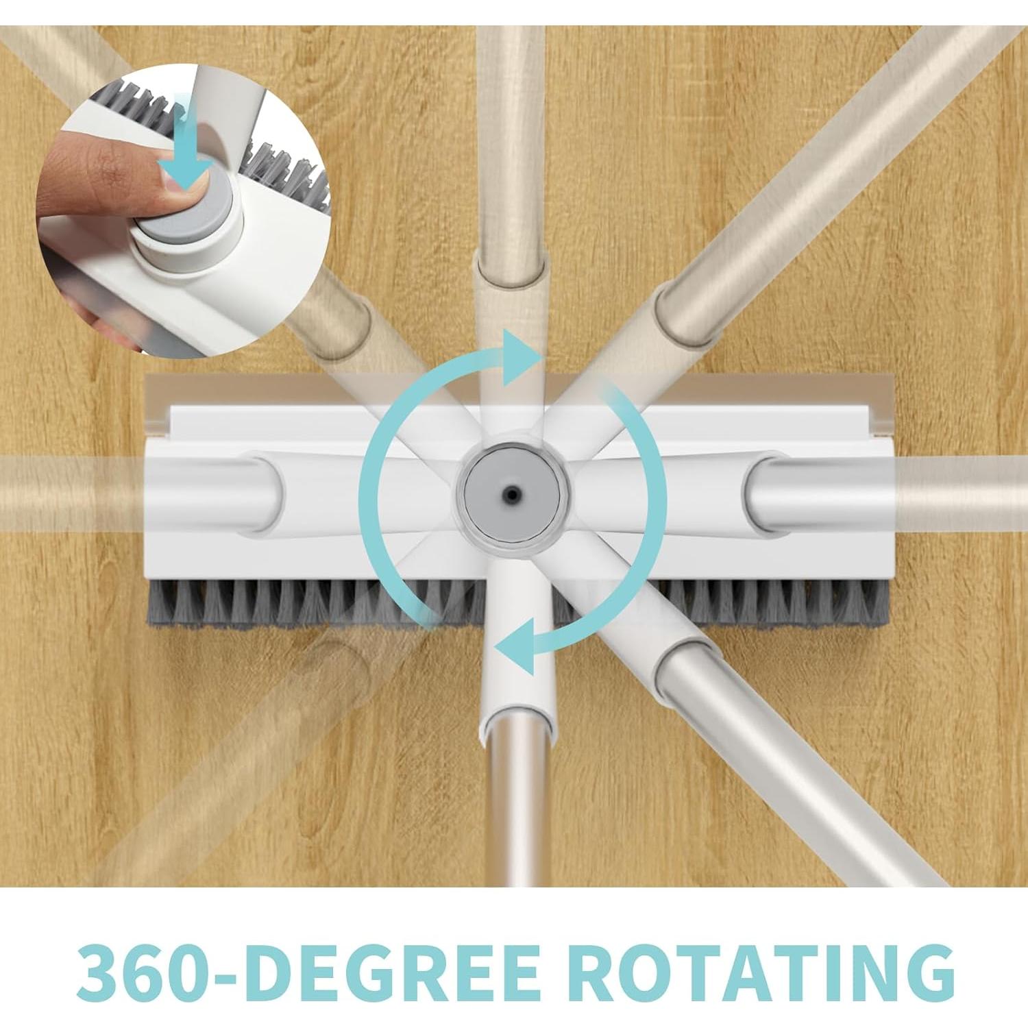 Cepillo de Fregado 3 en 1 AIR U+ con Mango Extensible 127 cm