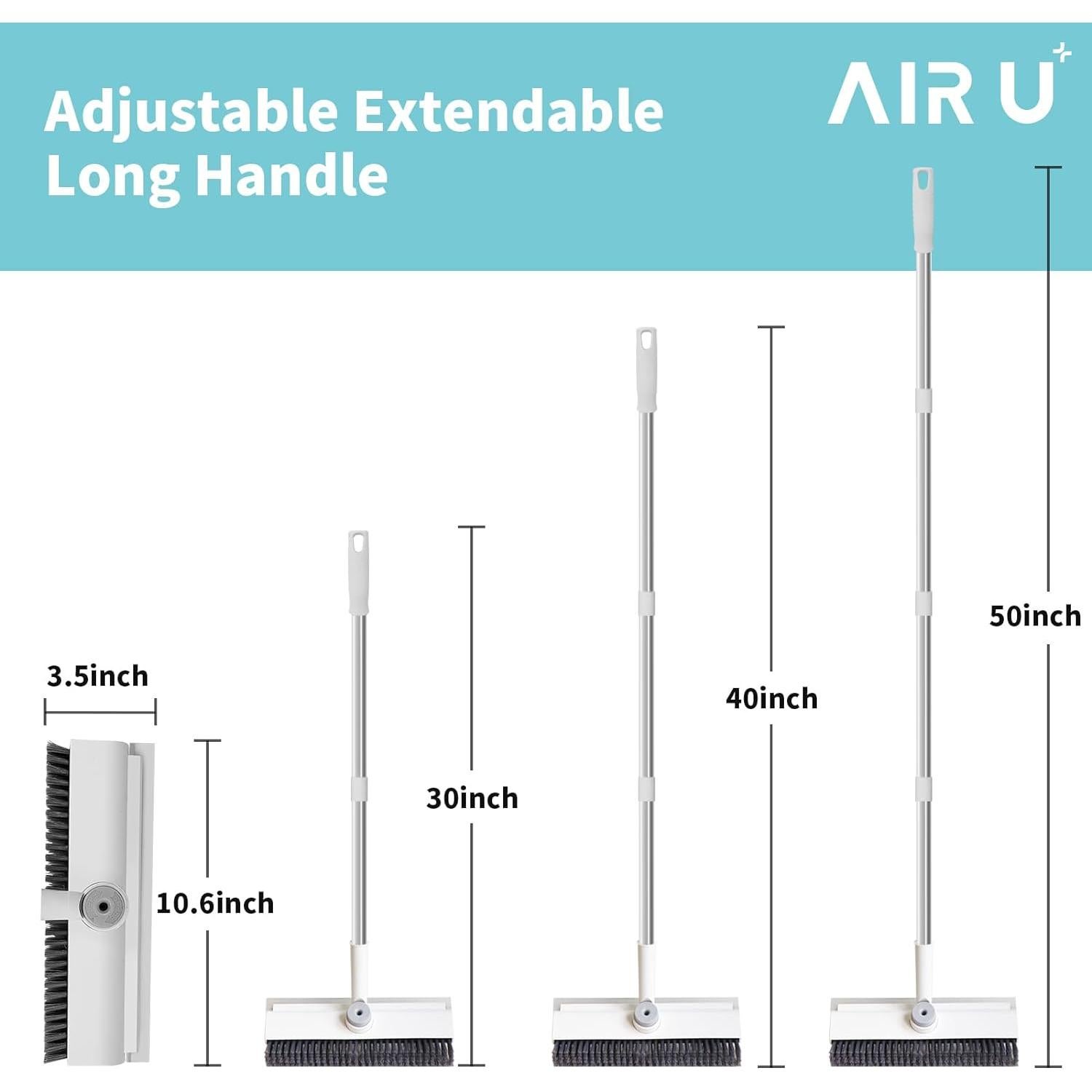 Cepillo de Fregado 3 en 1 AIR U+ con Mango Extensible 127 cm