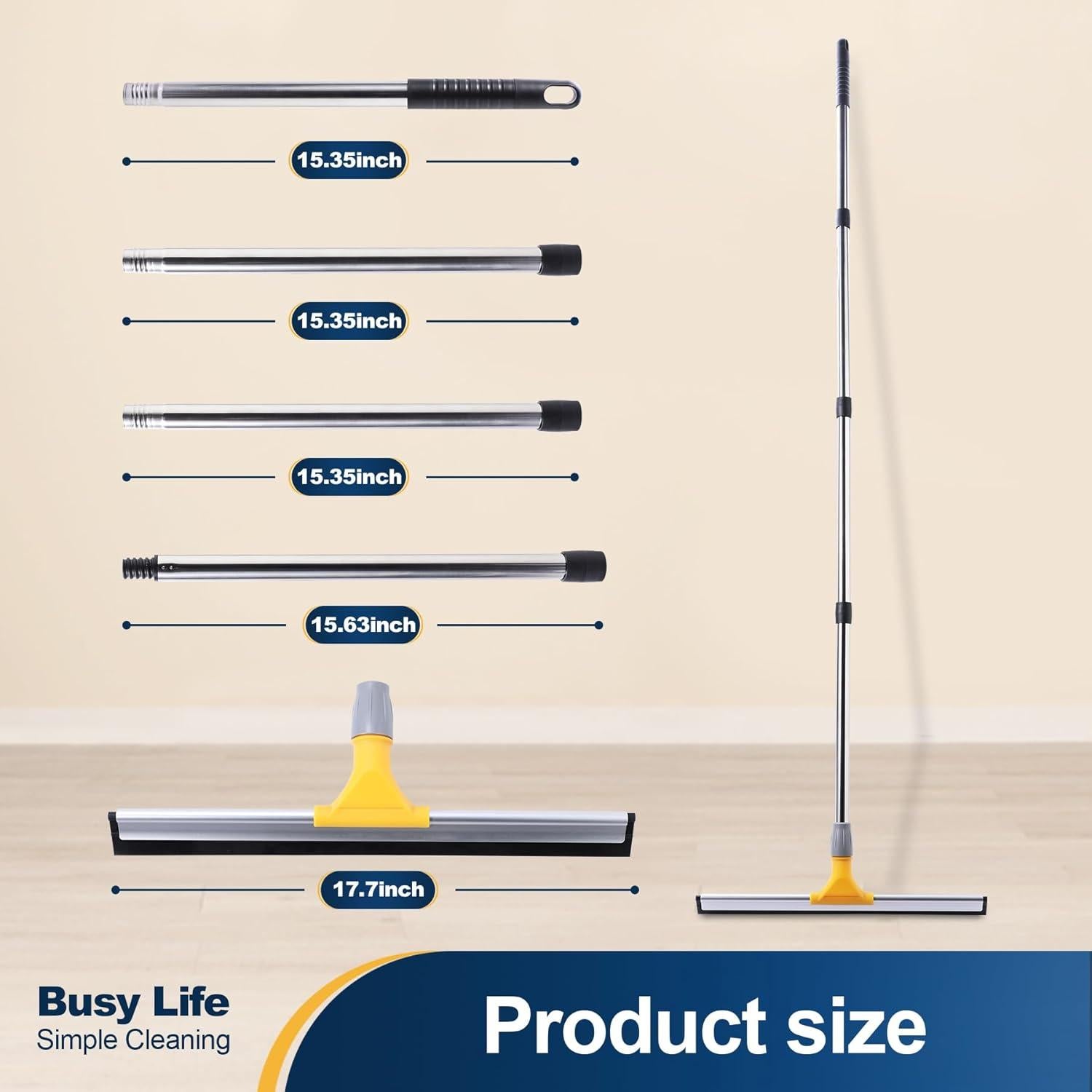 Limpiador de Suelos Yocada 44.96 cm con Mango Ajustable 156.67 cm