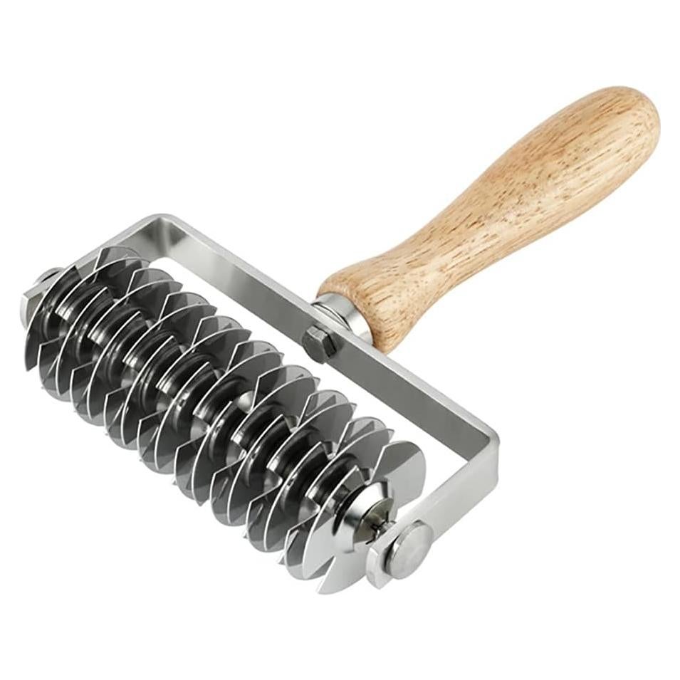 Cortador de Masa de Acero Inoxidable Sktaotao 19.56x13.31cm