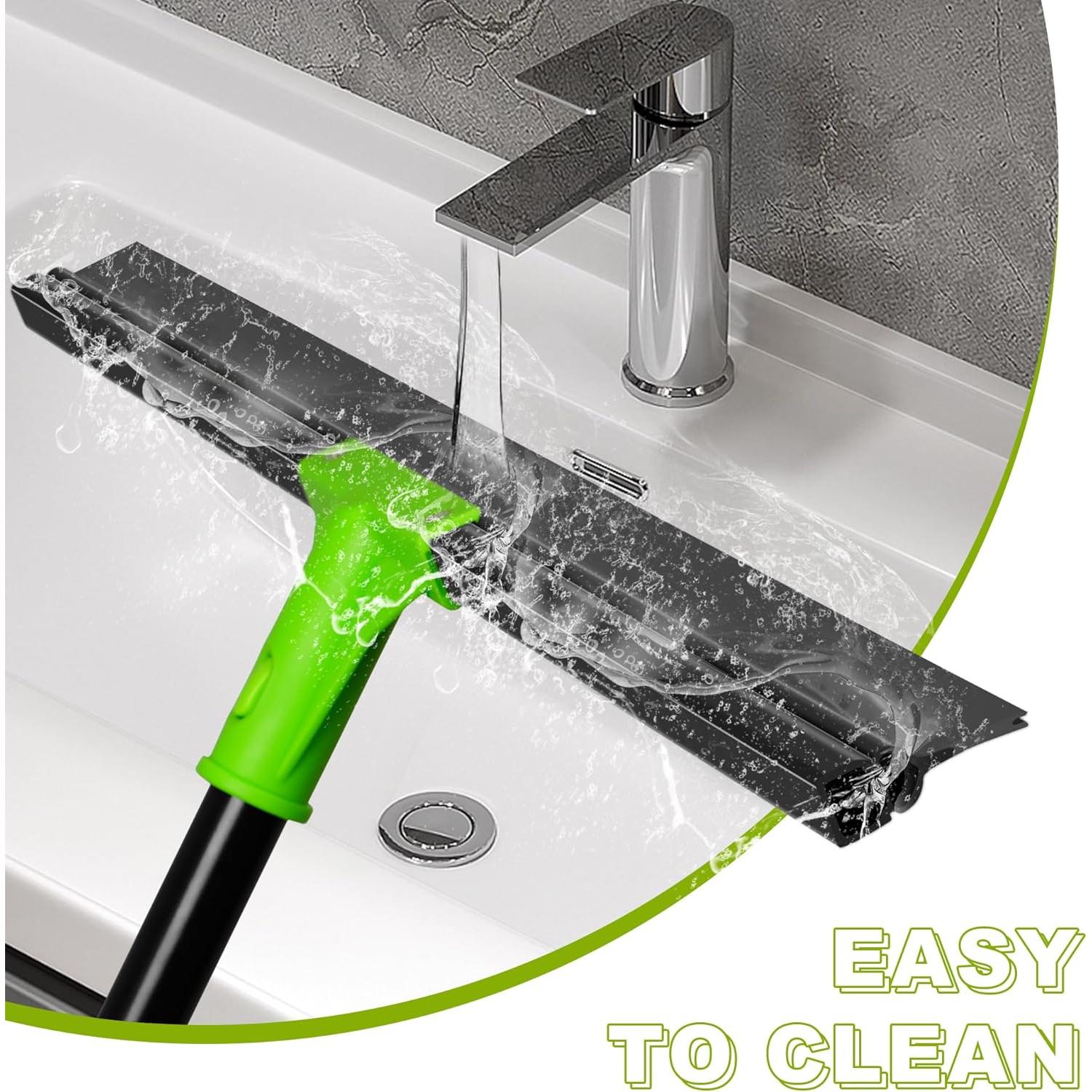 Raspador de Piso DALIPER 60 cm con Mango Ajustable 152 cm