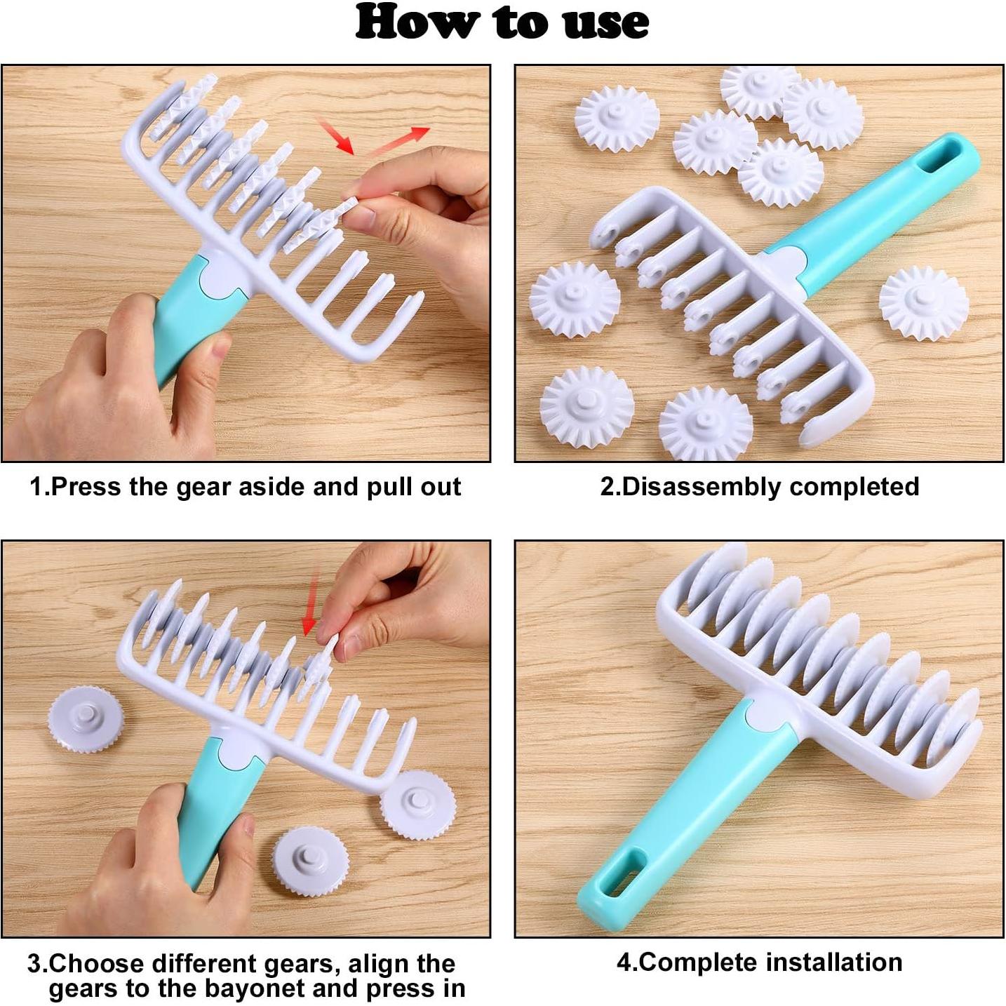 Cortador de Rejilla Boao para Pastelería 37 Piezas