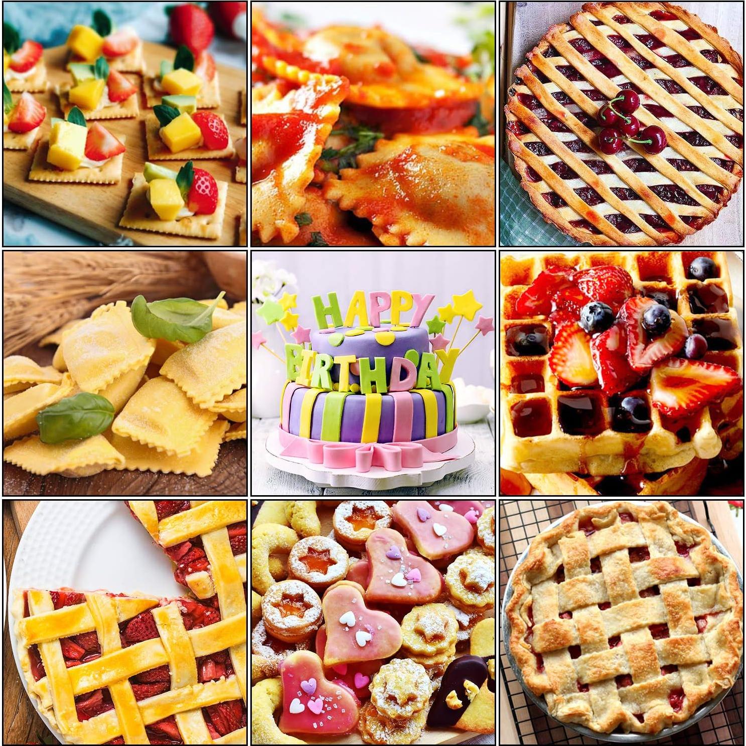 Cortador de Rejilla Boao para Pastelería 37 Piezas