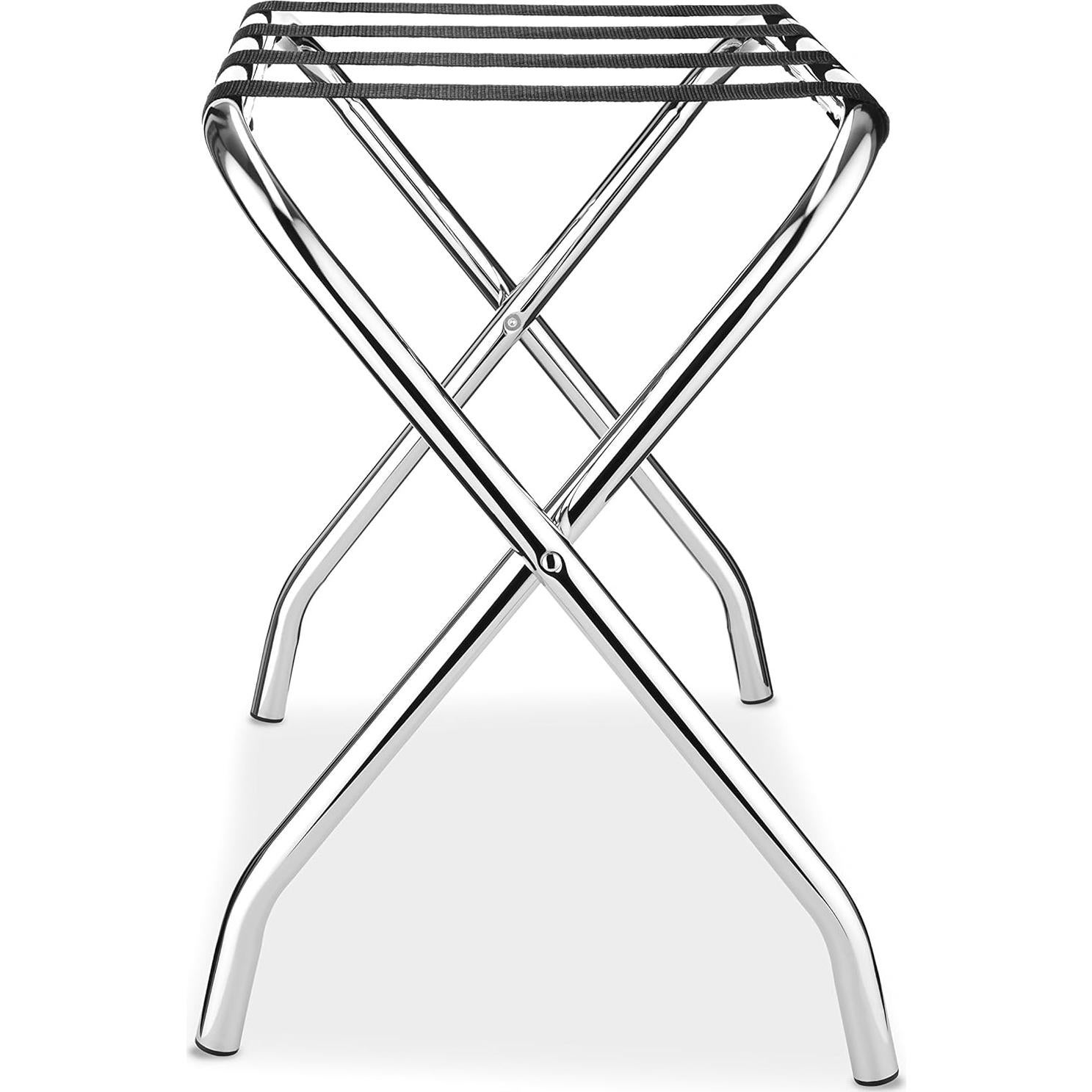 Soporte para Equipaje Plegable Whitmor Cromado 110 lbs