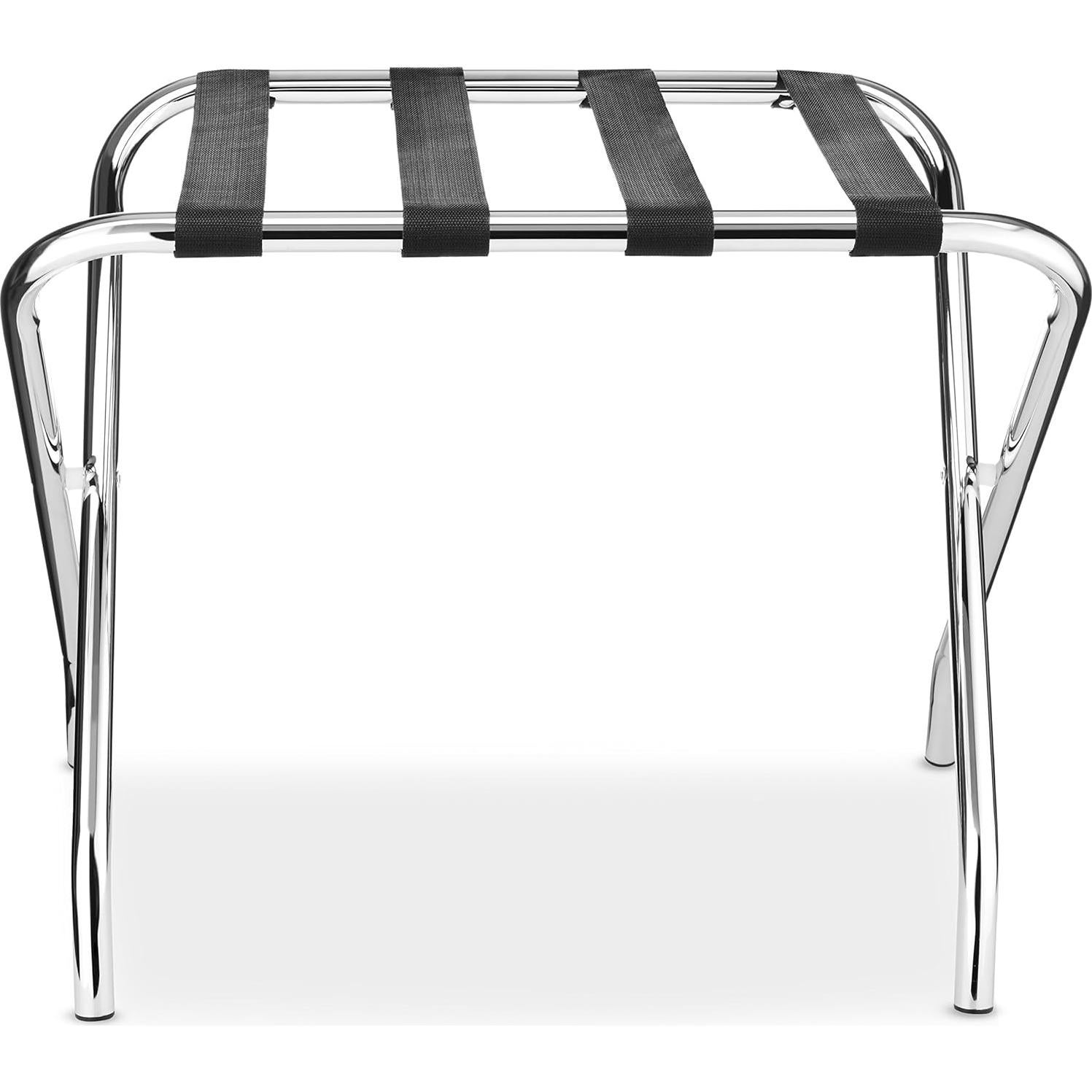 Soporte para Equipaje Plegable Whitmor Cromado 110 lbs