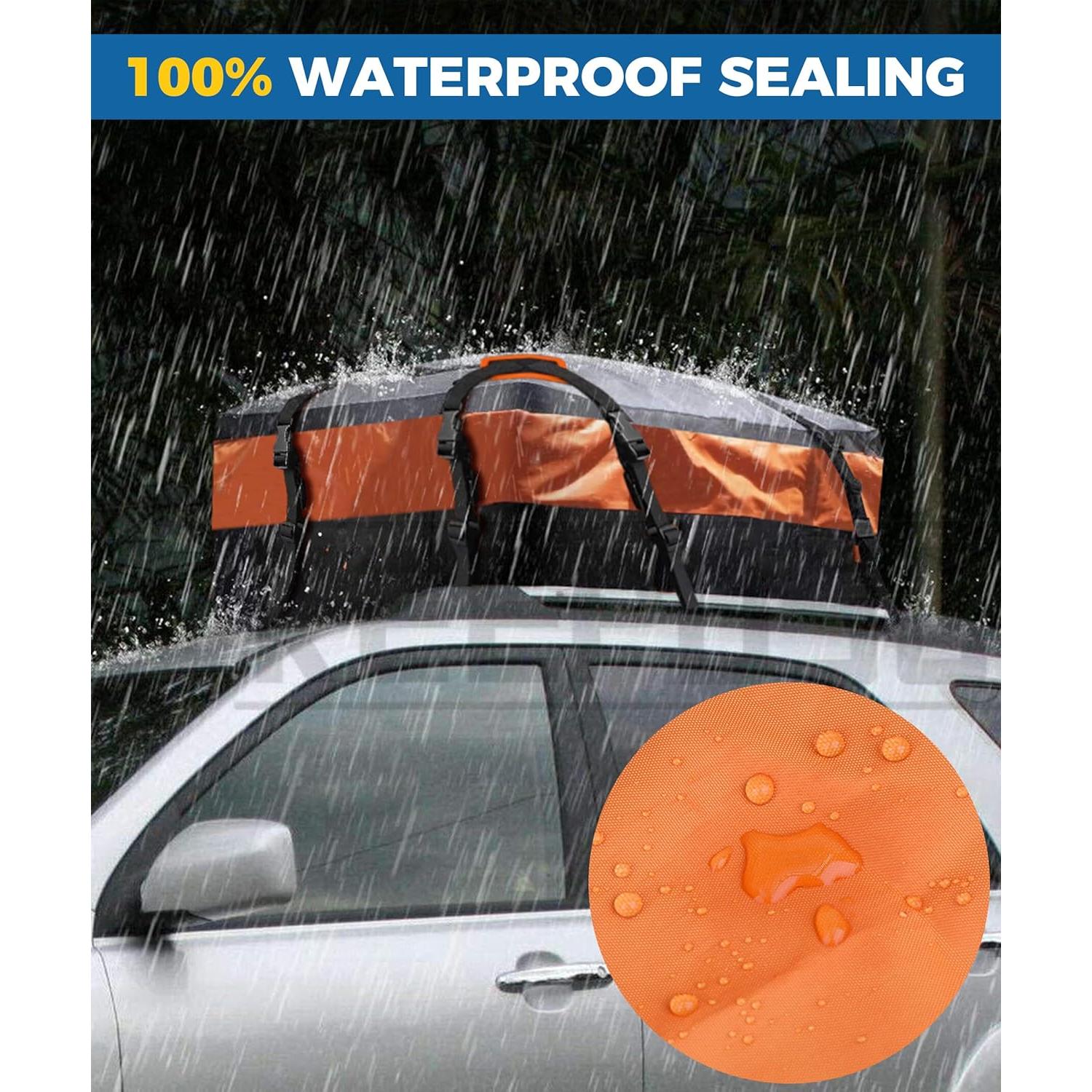 Portaequipajes de Techo UBOG 15 Pies Cúbicos Impermeable