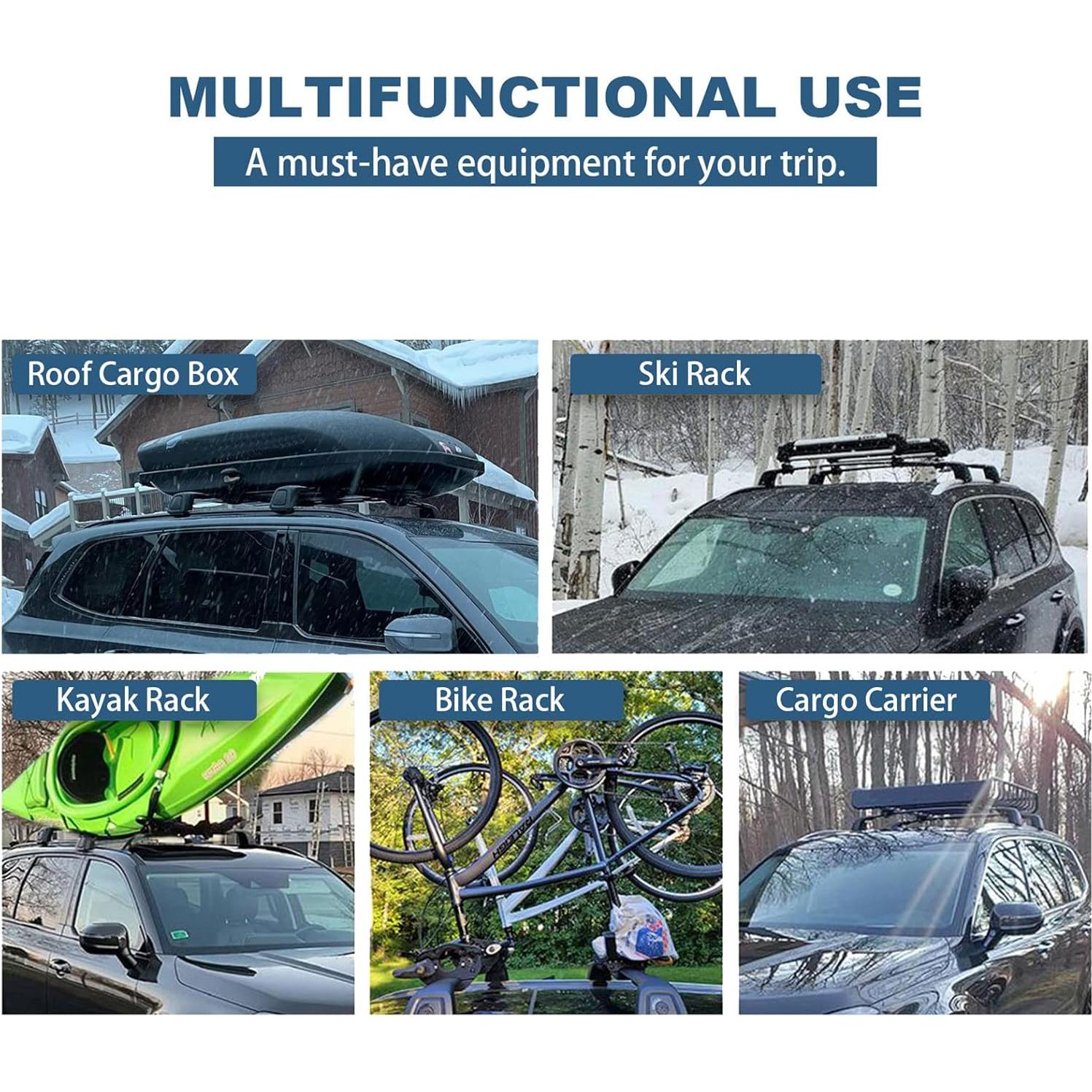 Barras Transversales Techo Snailfly para Hyundai Palisade 2019-2025