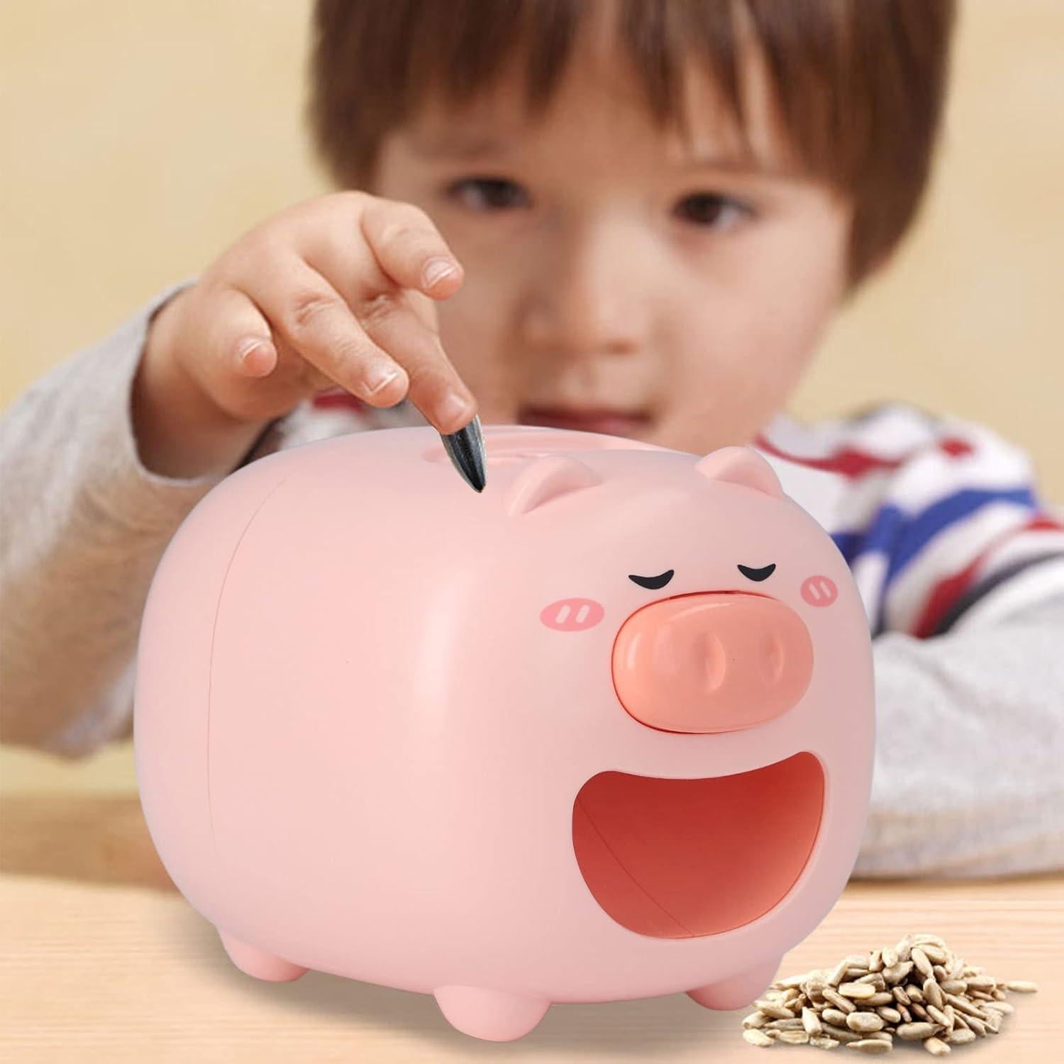 Pelador Eléctrico de Semillas de Girasol PENO Rosa Automático