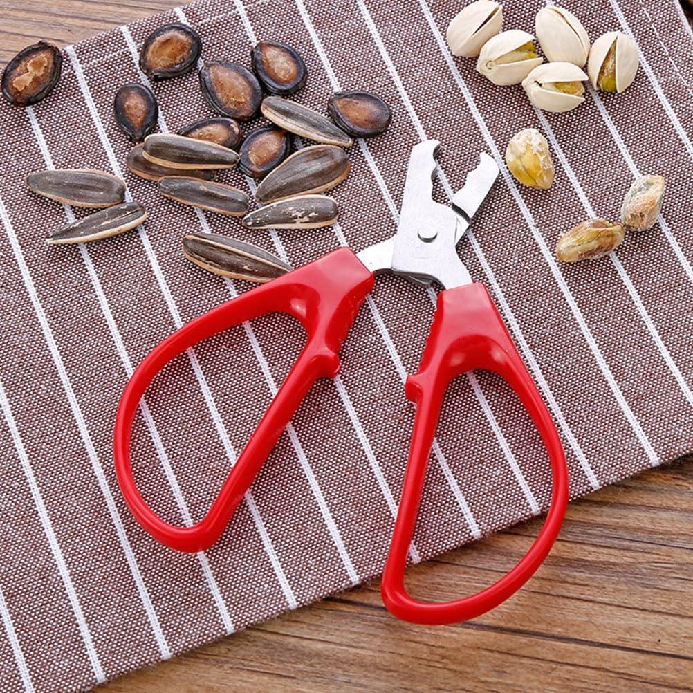 Alicate Abridor de Semillas Rojo WsjiaboFux - Pelador de Nueces