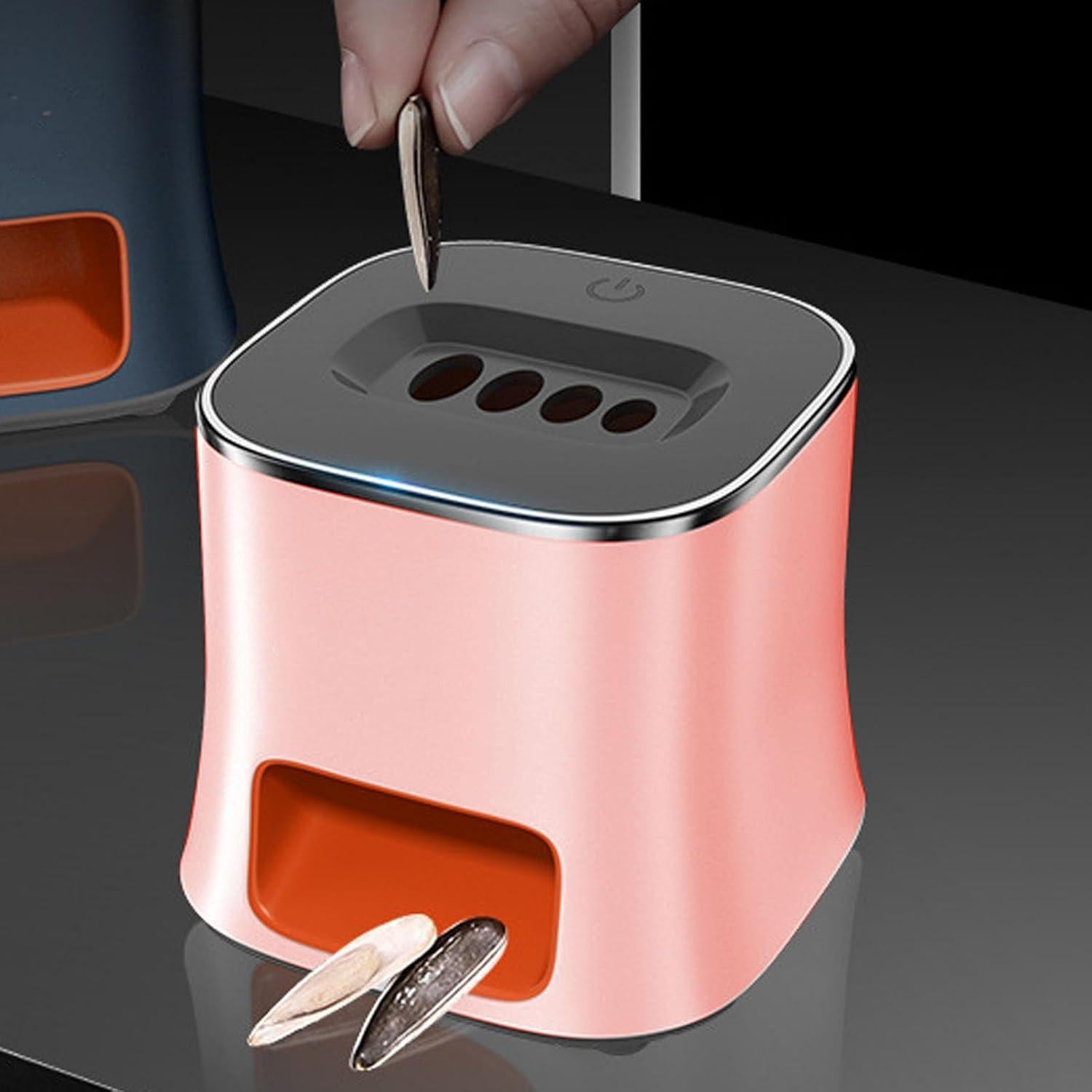 Generic Electric Melon Seed Sheller, USB Interface Sunflower Seed Automatic Peeler for Dormitories (Pink), #512, Generico10ug3si5y-12