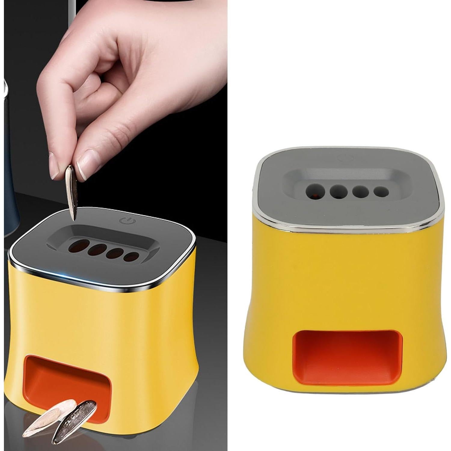 Pelador Automático de Semillas de Girasol ASHATA Amarillo