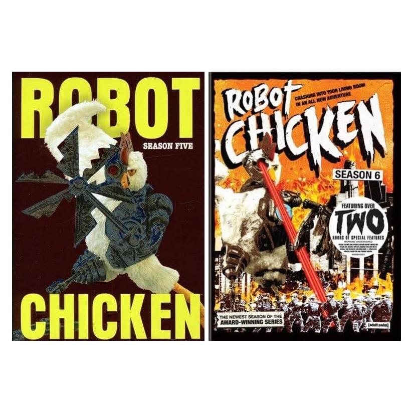 Robot Chicken DVD Serie Completa Temporadas 5 y 6