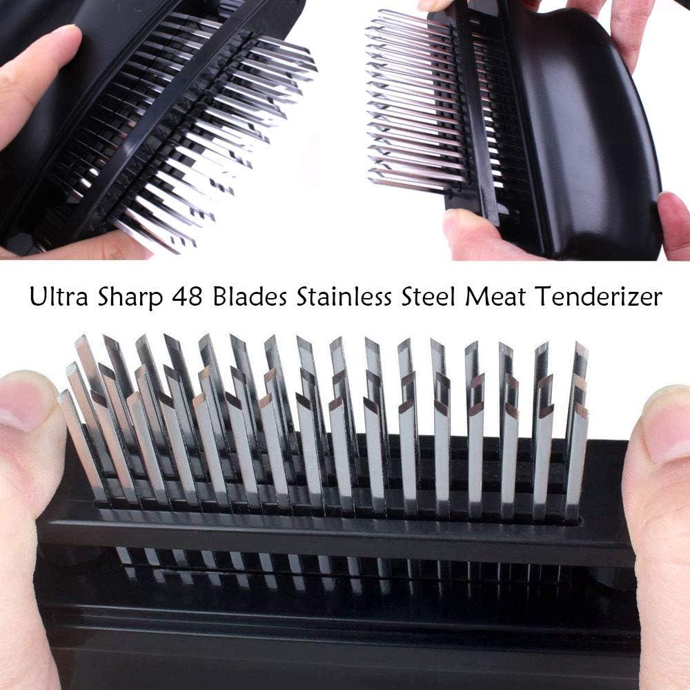 Ablandador de Carne G GAMERIEND1 48 Cuchillas Acero Inoxidable