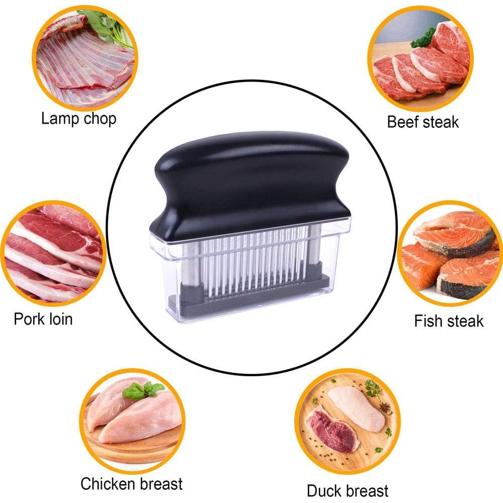Ablandador de Carne G GAMERIEND1 48 Cuchillas Acero Inoxidable