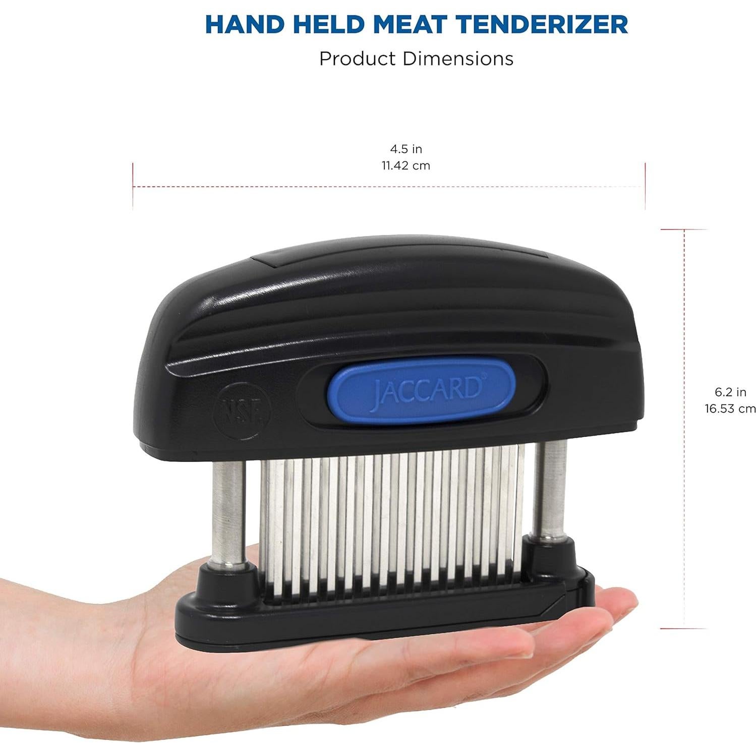 Amasador de Carne Jaccard 45 Cuchillas Acero Inoxidable