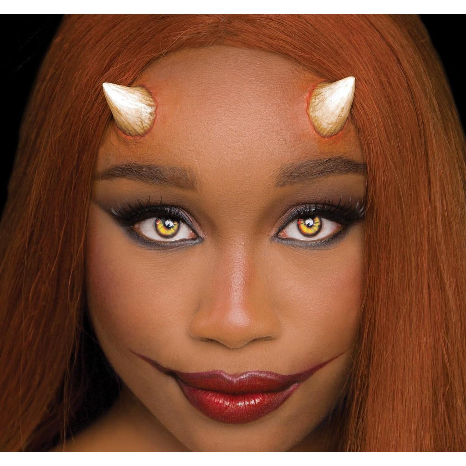 Cuernos Pequeños de Láttex Tinsley para Maquillaje Teatral