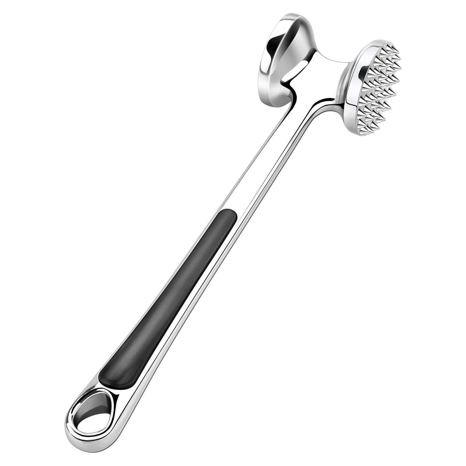 Martillo de Cocina YAQIMEI Doble Lado 22,61 cm para Ablandar Carne
