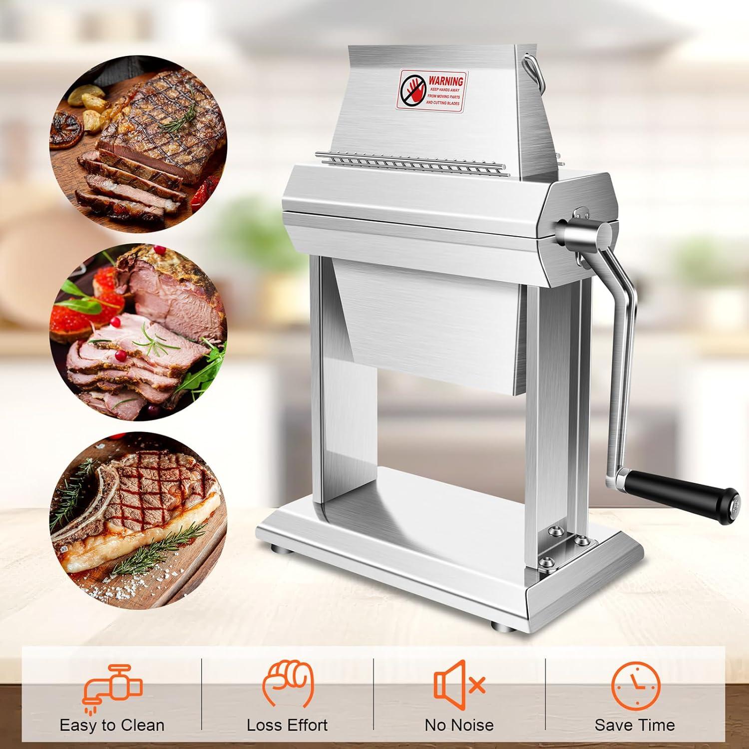 YBSVO Máquina Comercial de Ablandamiento de Carne 40 Cuchillas