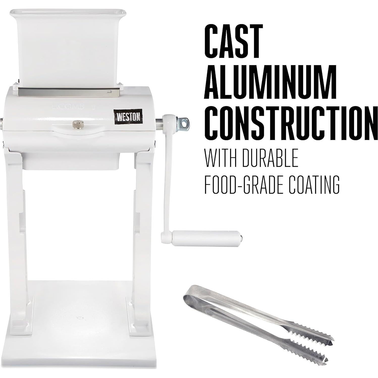 Aplanadora de Carne Manual Weston 07-3101-W-A 11.43 cm