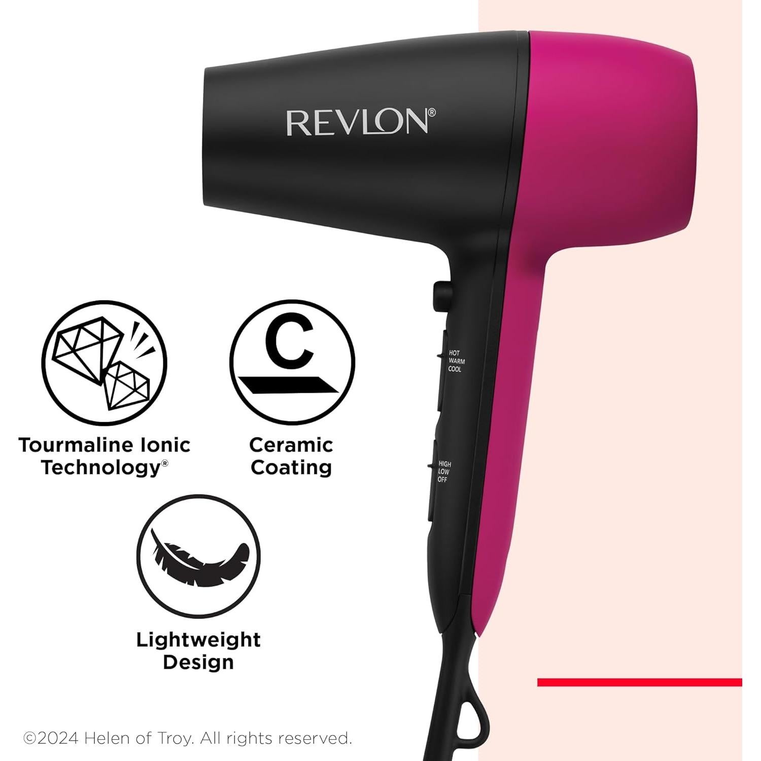 Secador de Pelo Revlon Perfect Match 1875W Cerámico Iónico