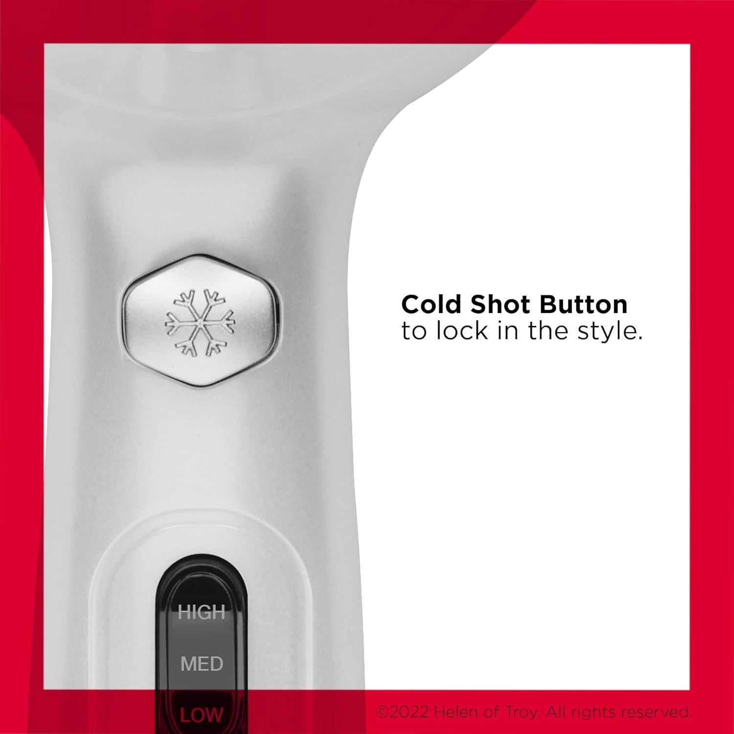 Secador de Pelo Revlon 1875W con Difusor y Tecnología Iónica