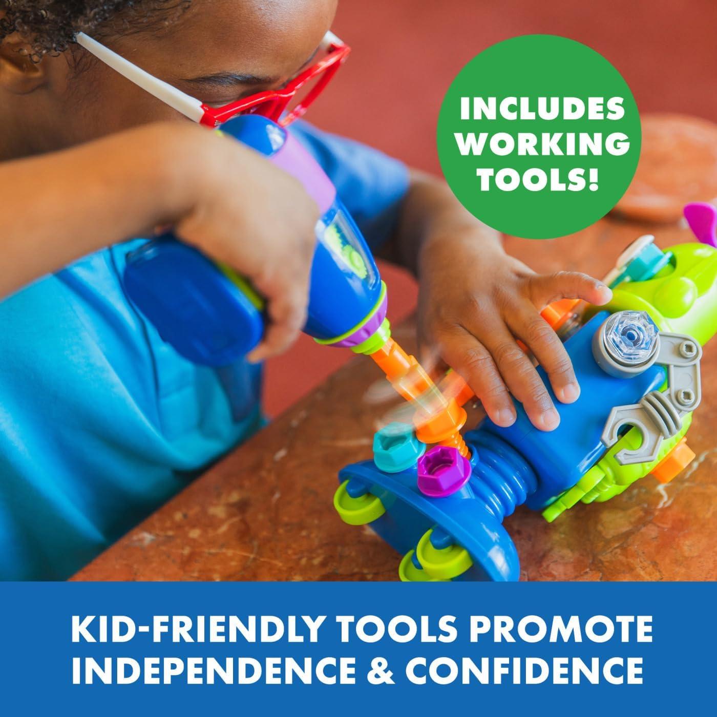 Taller de Robot Diseño Educational Insights - Set STEM 70 Piezas