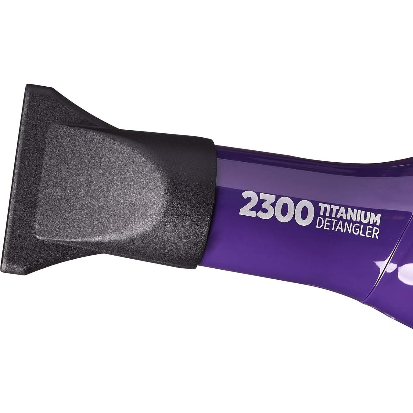 Secador Desenredante de Titanio RED by Kiss 2300 4X Rápido