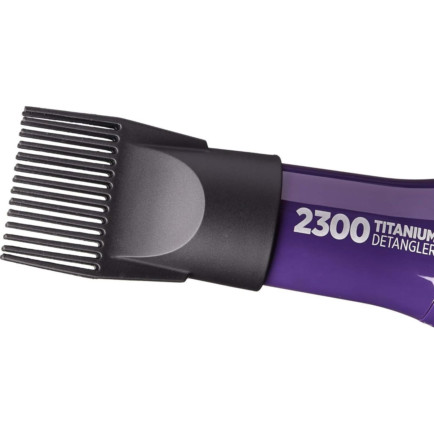 Secador Desenredante de Titanio RED by Kiss 2300 4X Rápido