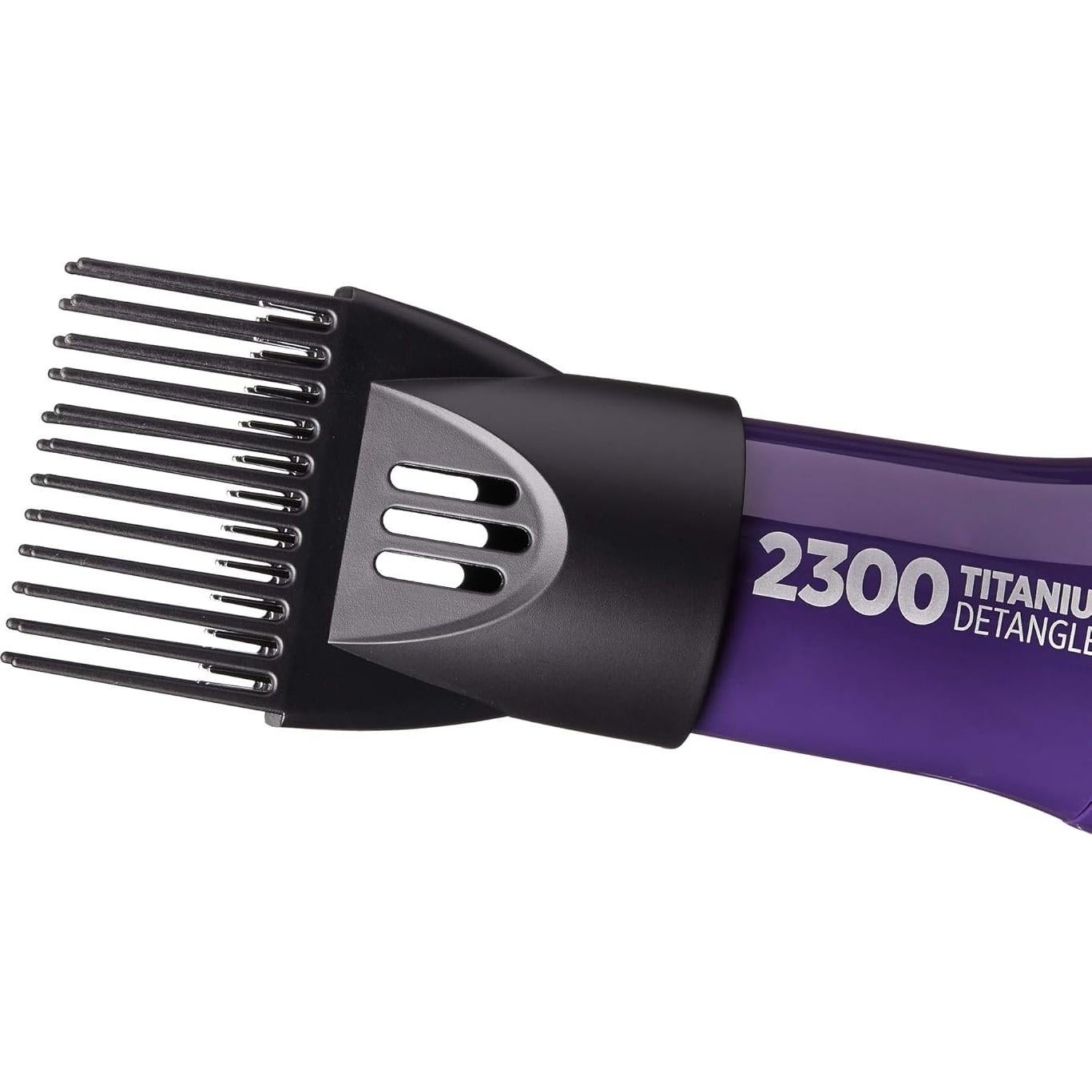 Secador Desenredante de Titanio RED by Kiss 2300 4X Rápido