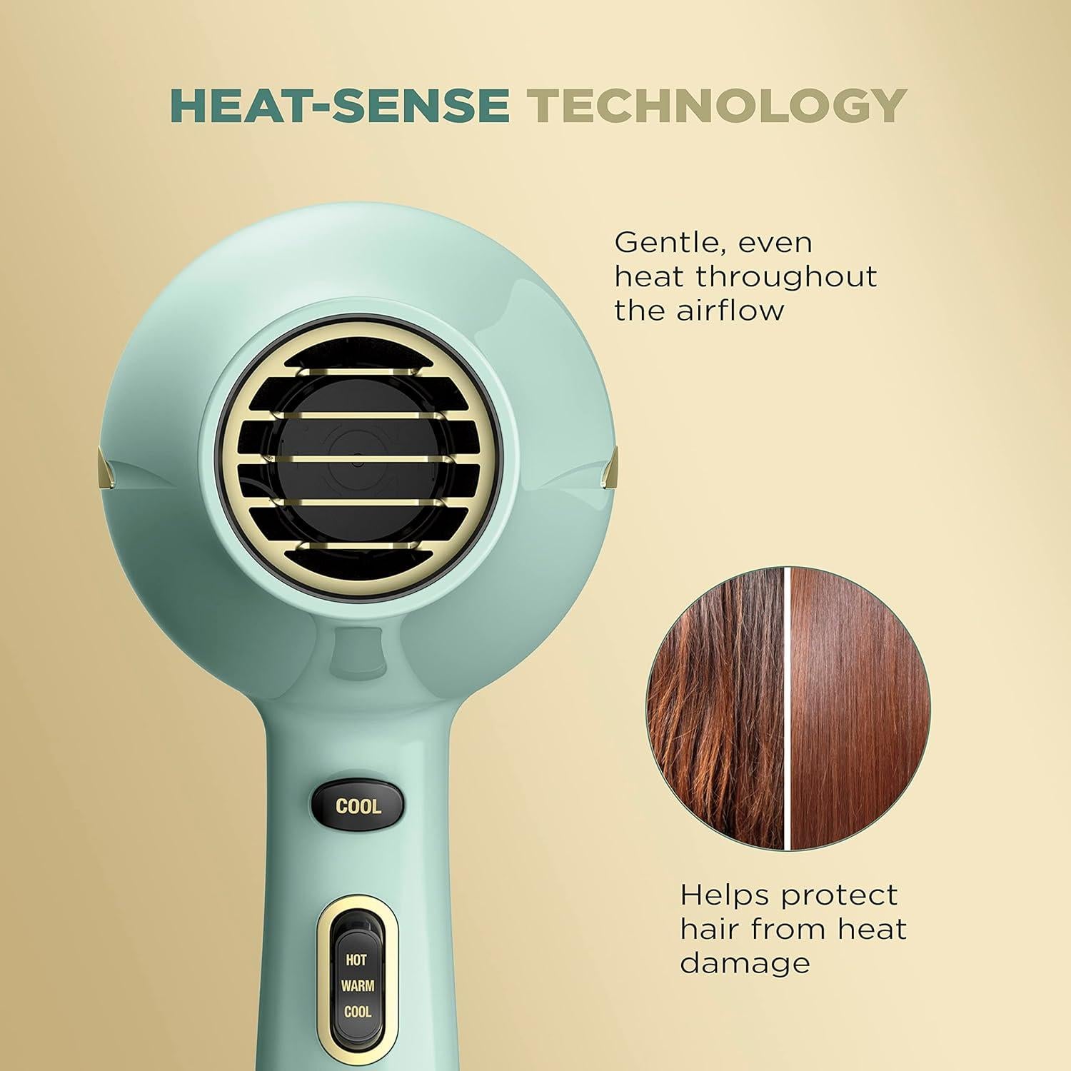 Secador de Pelo Conair InfinitiPRO 495 con Difusor y Protección Térmica