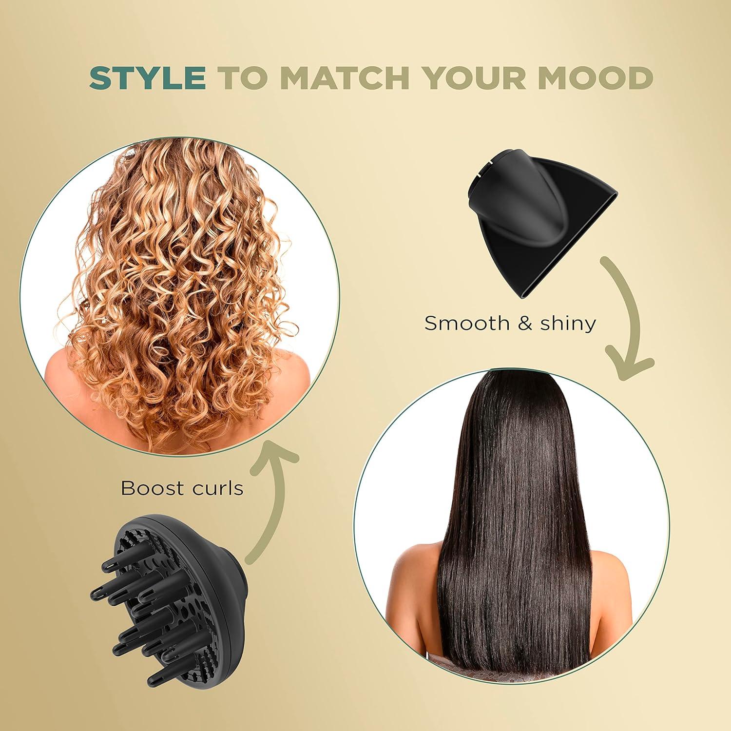 Secador de Pelo Conair InfinitiPRO 495 con Difusor y Protección Térmica