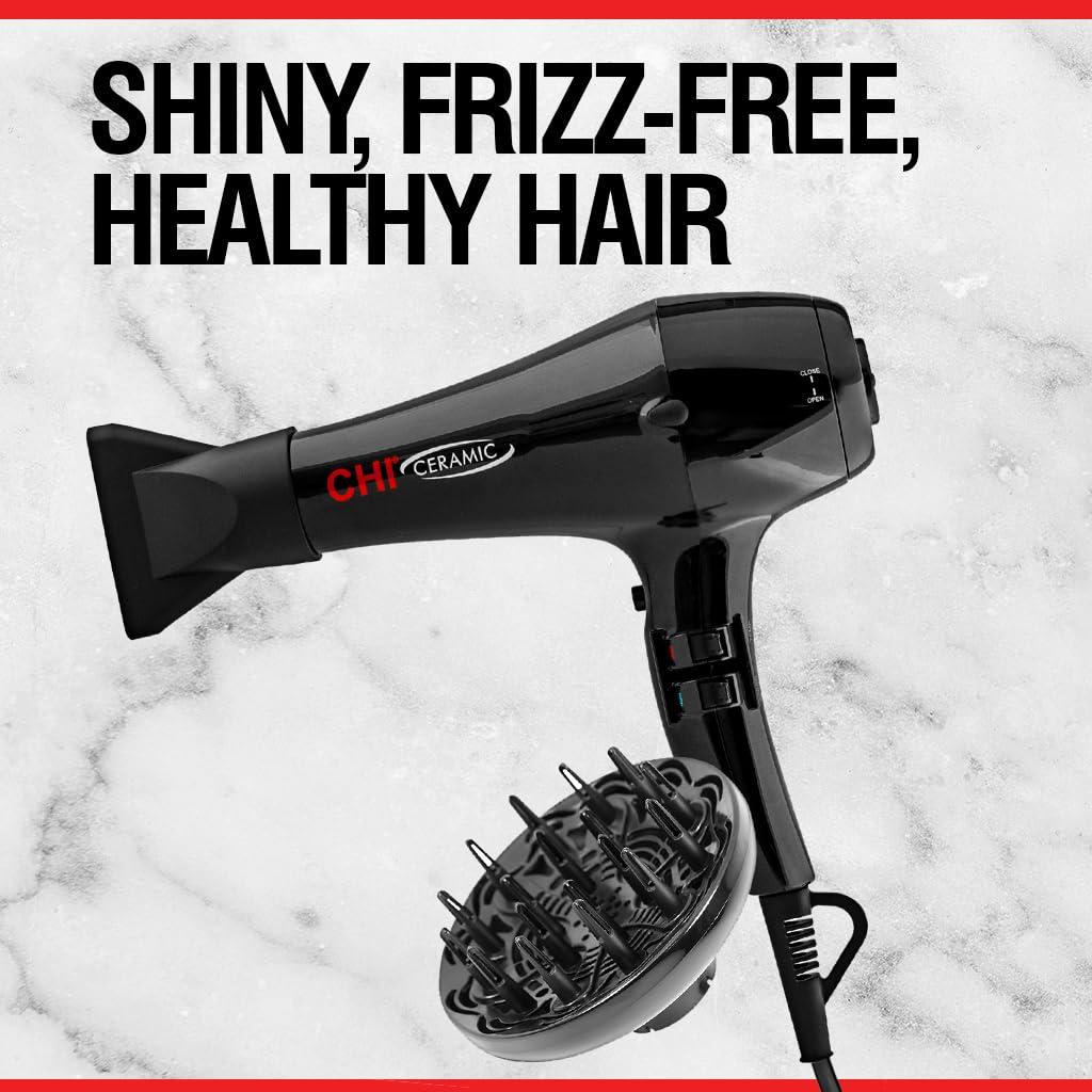 Secador de Pelo Cerámico CHI 1875W con Tecnología Iónica