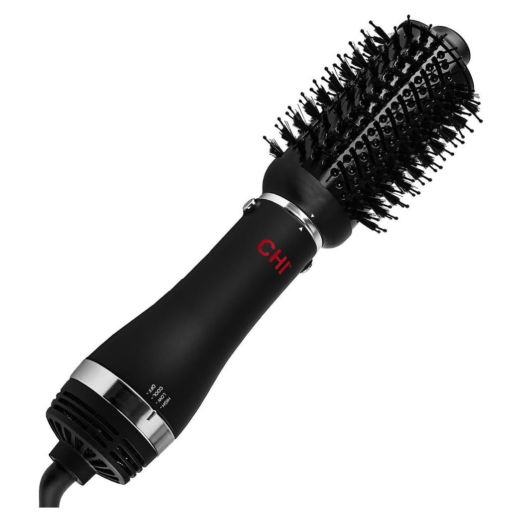 Cepillo Secador CHI Volumizer 4-en-1 Negro, 4 Accesorios