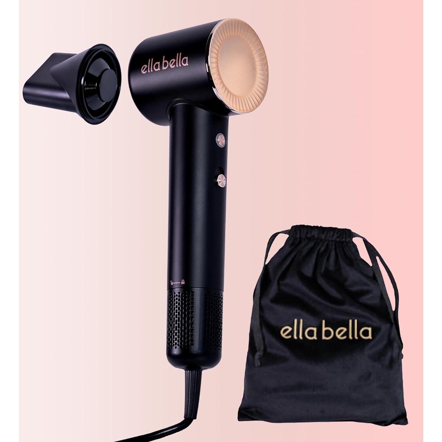 Secador de Pelo ELLA BELLA Compacto Plasma 1.45kg Digital