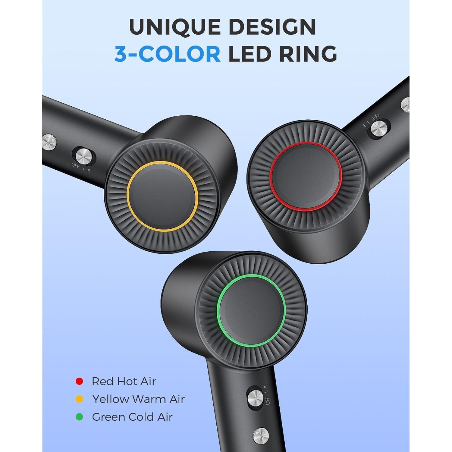 Secador de Pelo ARAS Profesional Iónico 160000 RPM 1.32kg