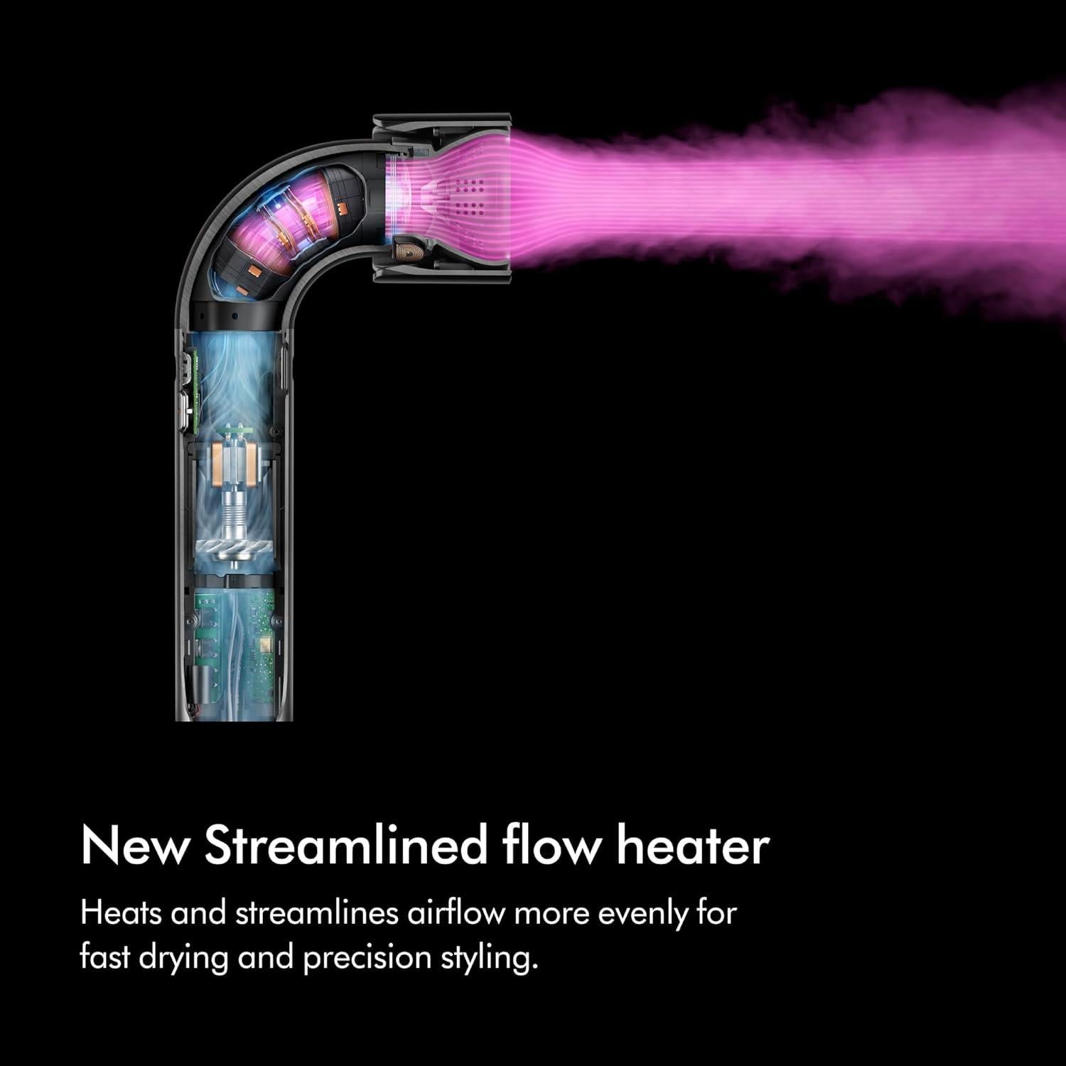 Secador de pelo Dyson Supersonic R rosa cerámica 2.53 kg