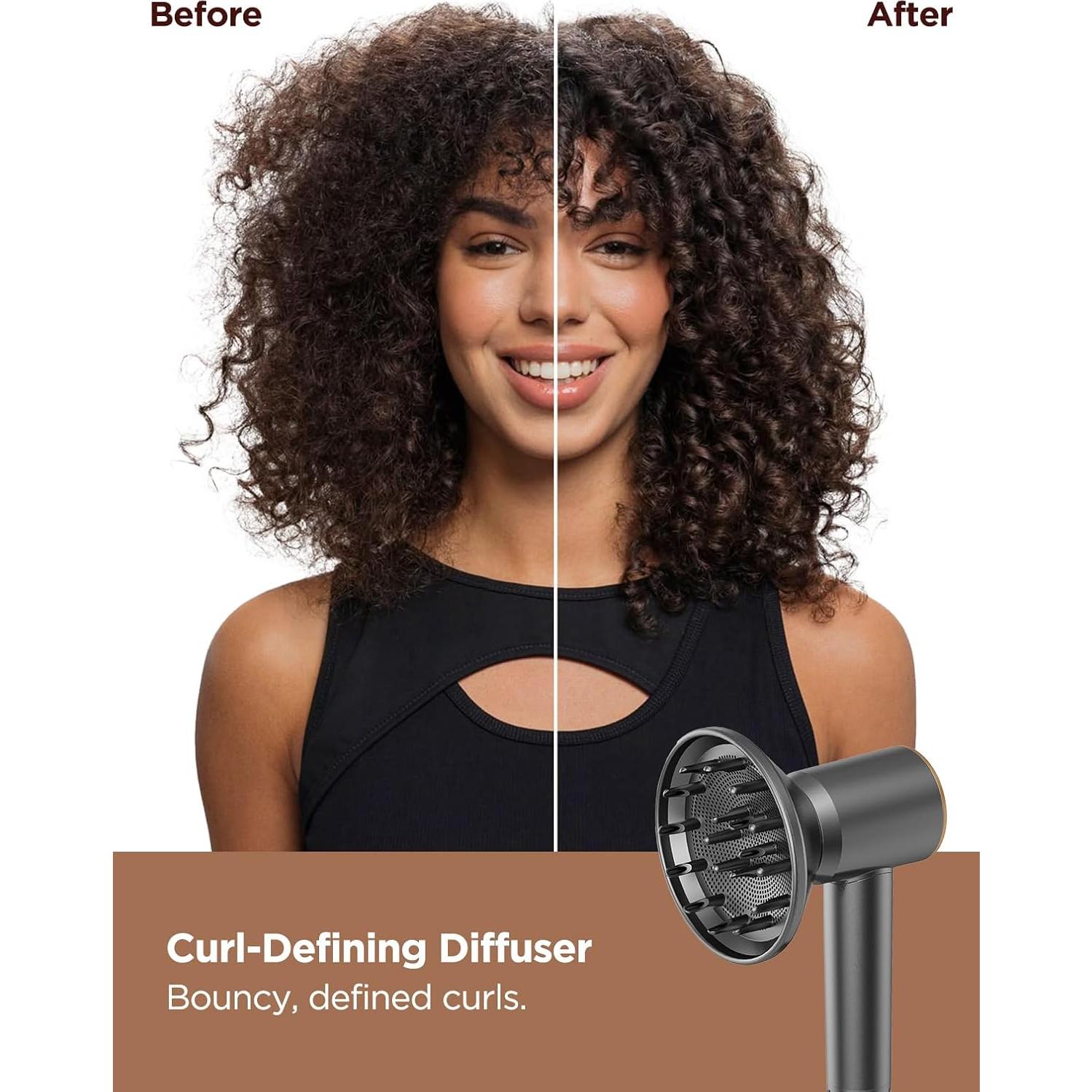 Secador de Pelo de Viaje PLAVOGUE GF-05A Iónico 500W Gris