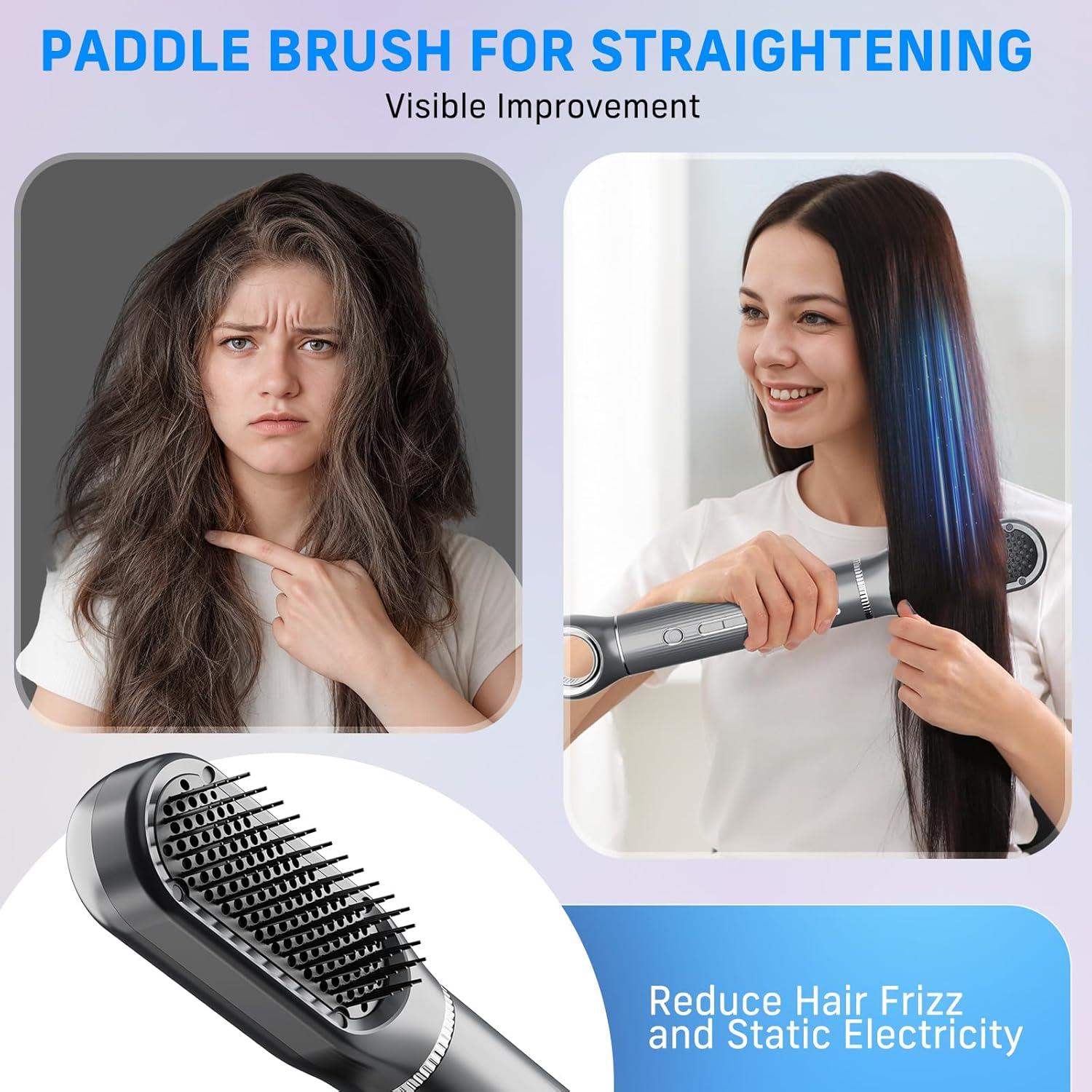 Secador de cabello 5 en 1 QUICO 110,000 RPM 500 millones iones