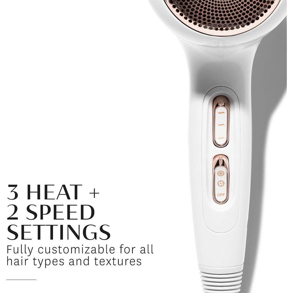 T3 Featherweight 3i Professional Ionic Hair Dryer Lightweight Design Frizz Smoothing Multiple Speed and Heat Settings Cool Shot, 1