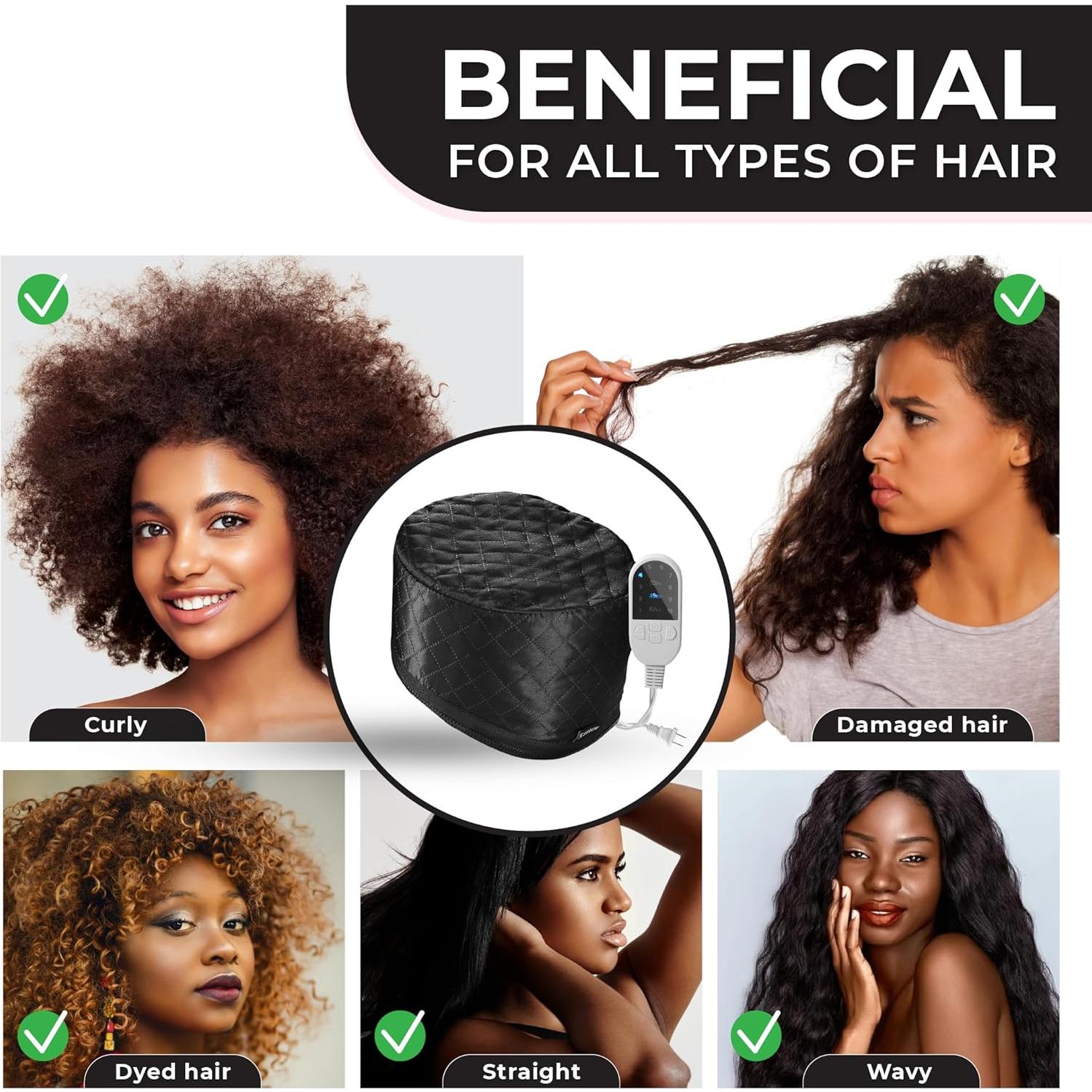 Gorro Térmico SISWOW para Acondicionamiento Profundo Negro