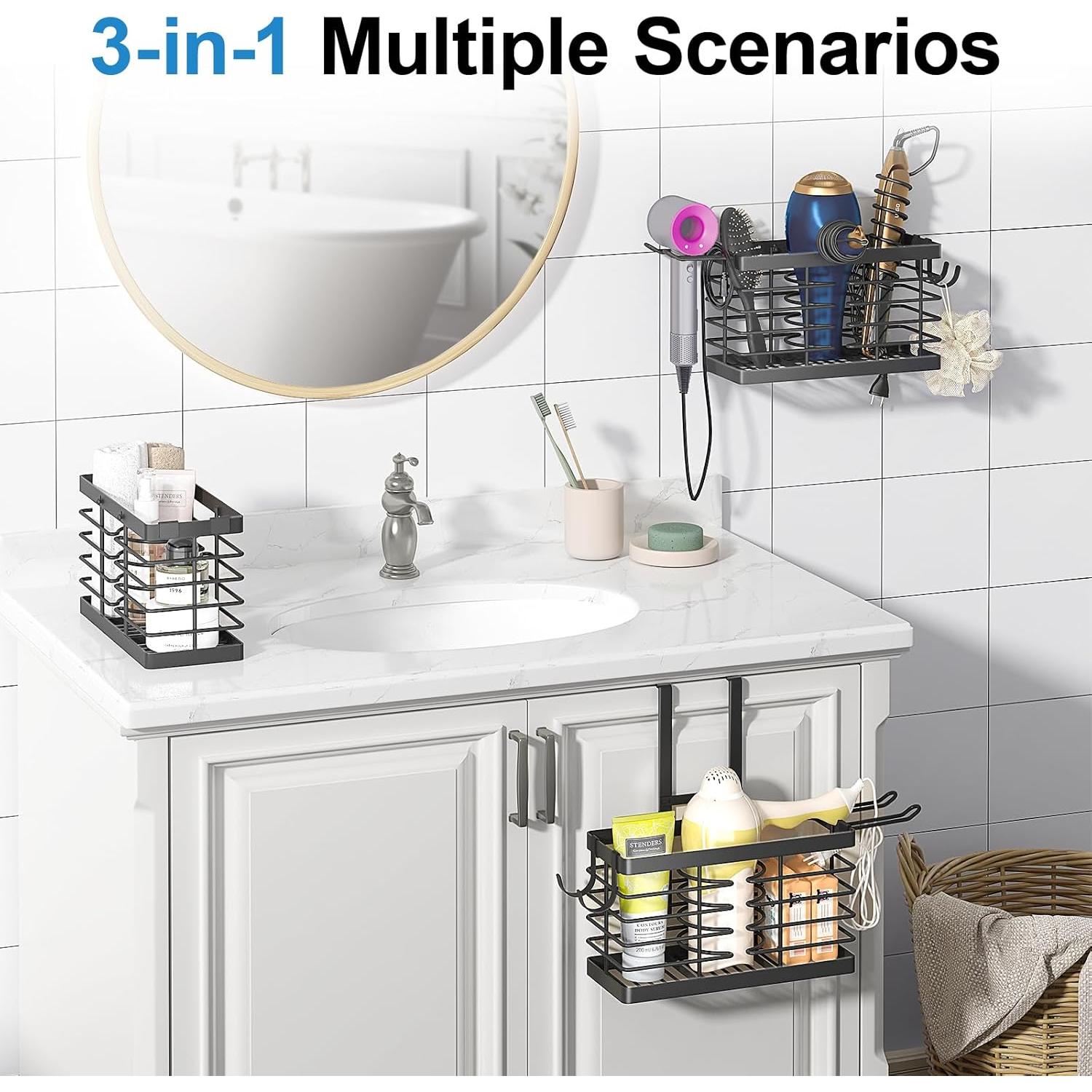Organizador de Herramientas para Cabello Sevenblue Negro 3 en 1